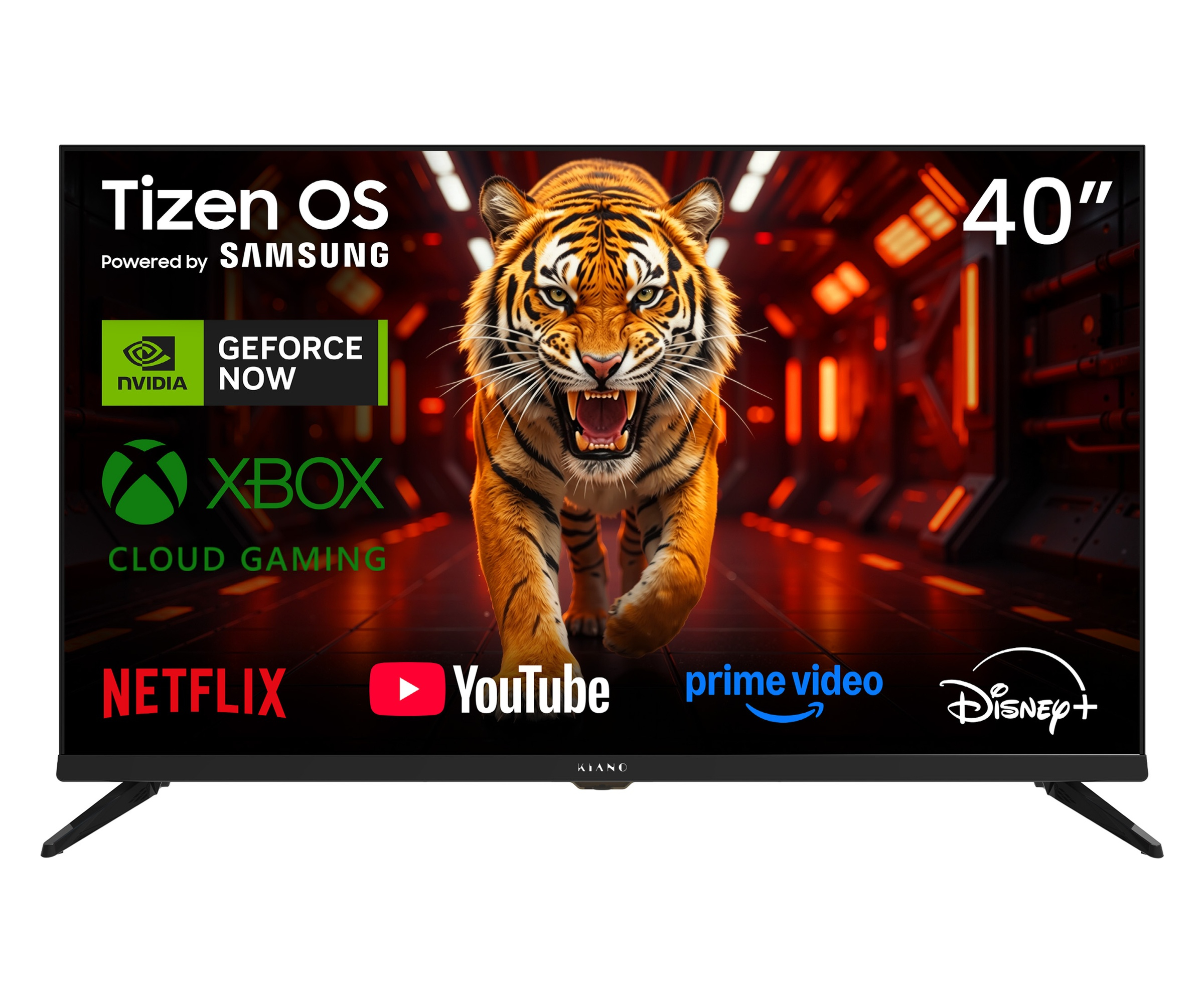 Kiano Telewizor Kiano Elegance 40" FHD Tizen OS Powered by Samsung