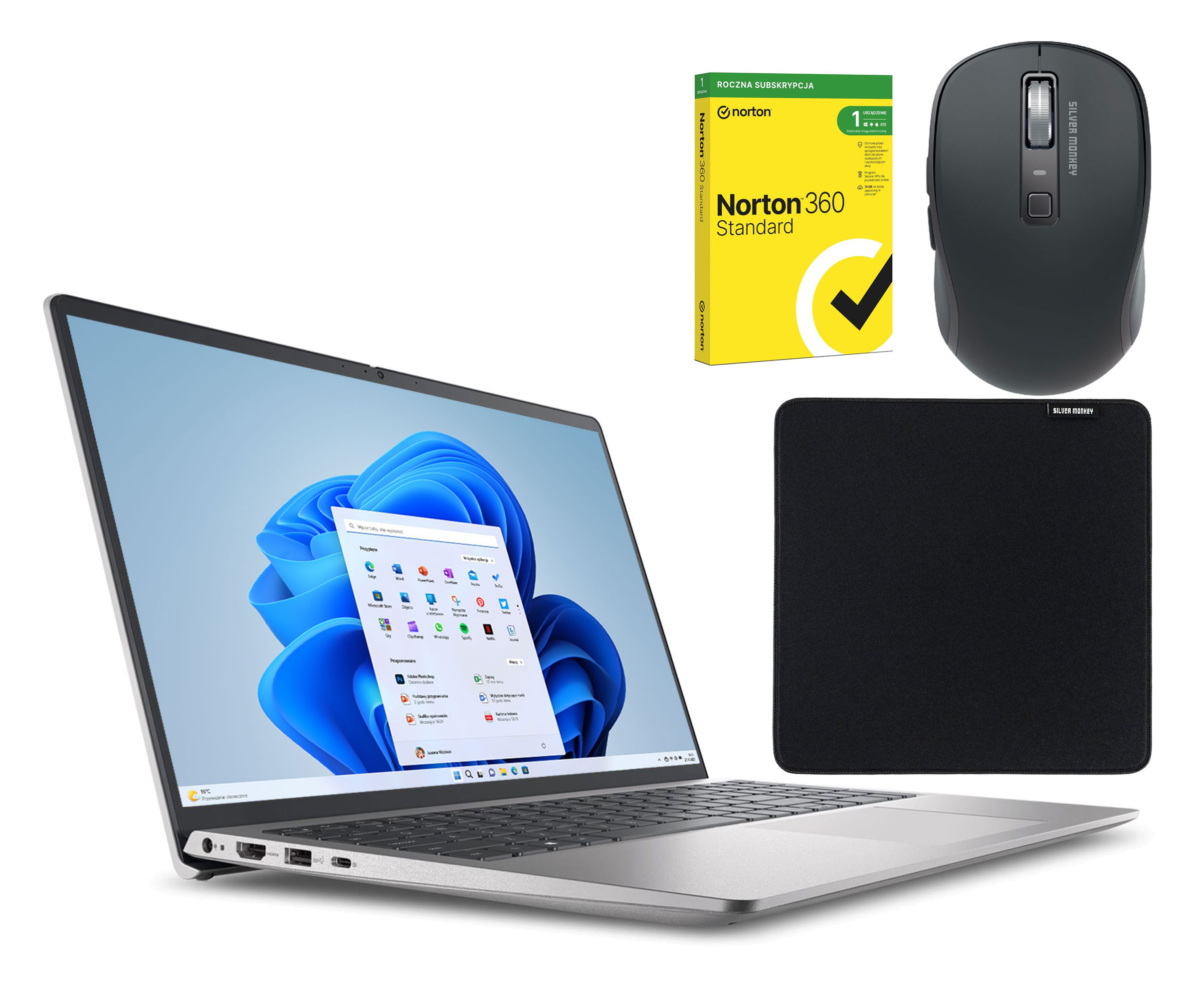 Dell 15 i5-1334U/16GB/1TB/Win11 Zestaw