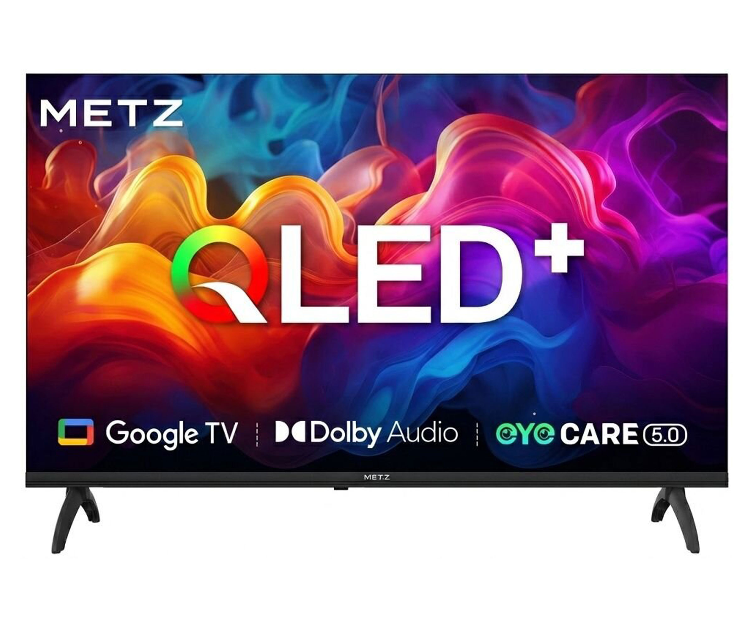 Metz 32MQF7030Z 32" QLED HD Google TV Flicker Free, Light Sensor