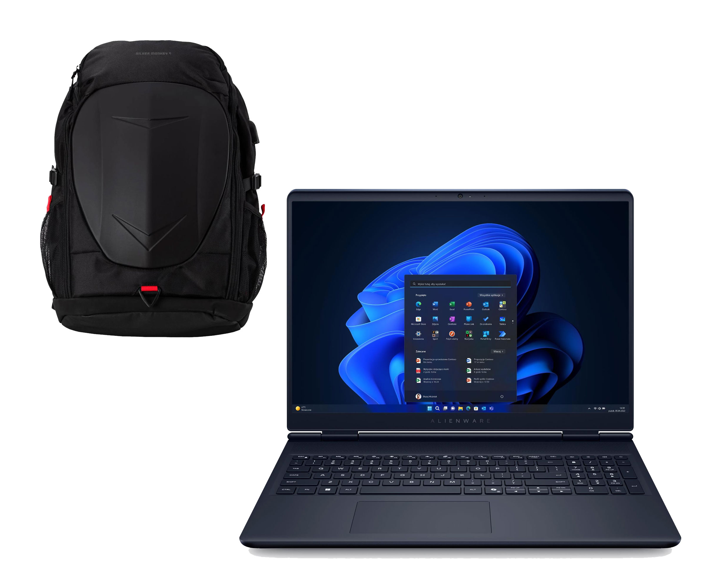Dell Alienware 16 Aurora Core 7 240H/32GB/1TB/W11 RTX5060 Zestaw