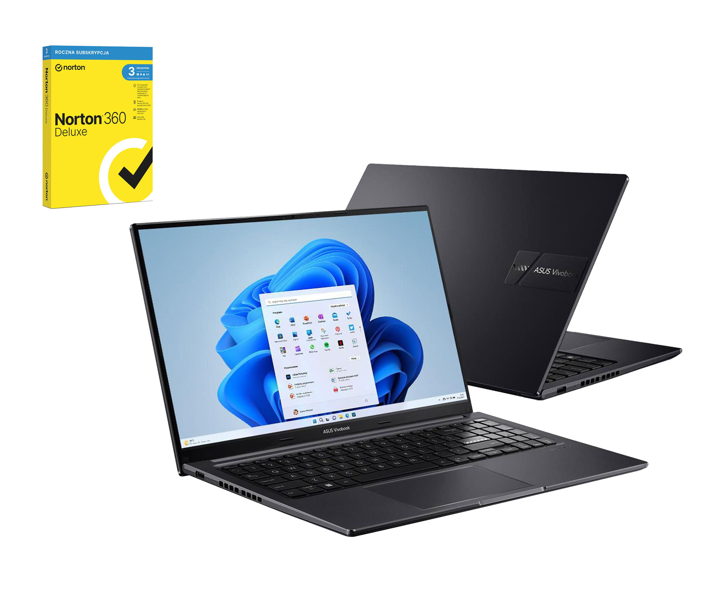 ASUS Vivobook 15 i5-13420H/16GB/512/Win11 OLED Zestaw