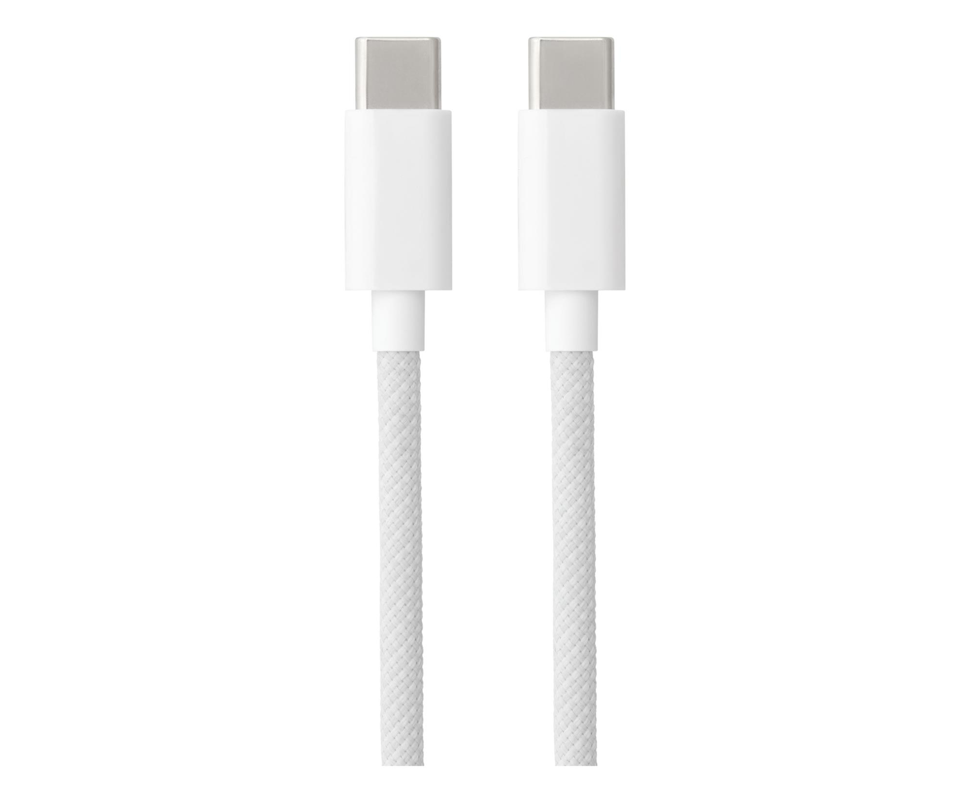 Silver Monkey Kabel Core USB C-C 60W 0,5m biały