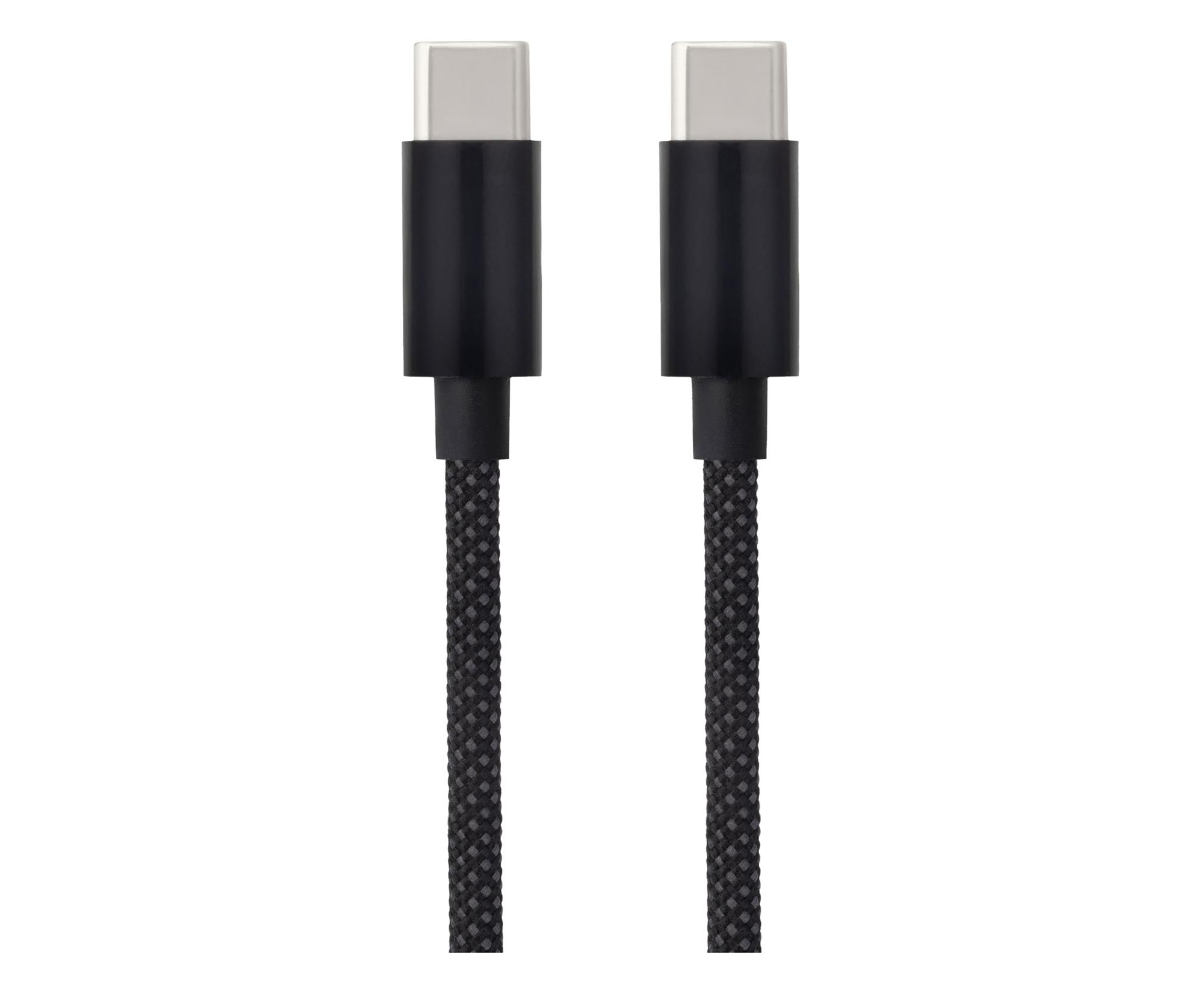 Silver Monkey Kabel Core USB C-C 60W 3m czarny