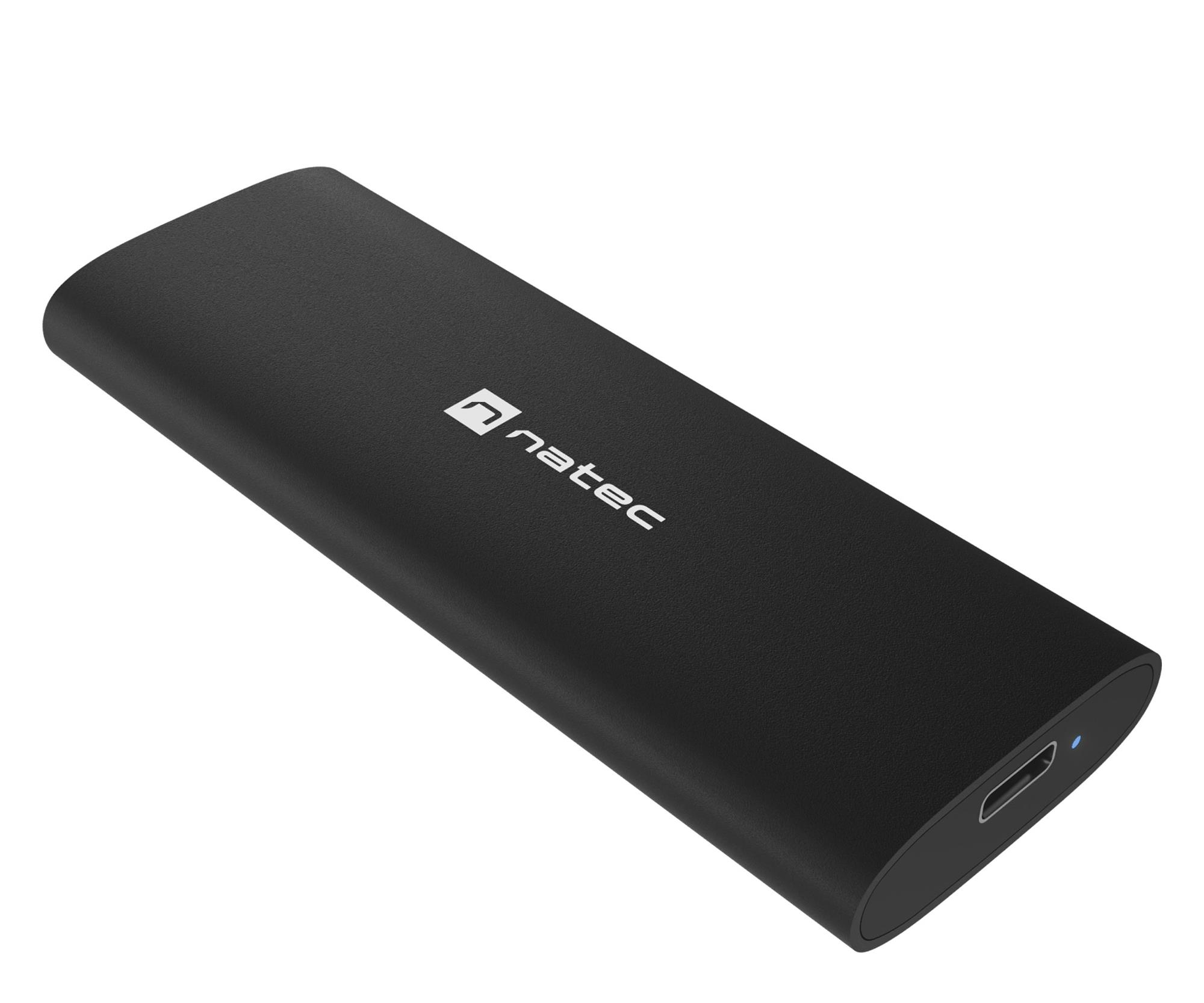 Natec RHINO M.2 NVME LITE USB-C 3.1 GEN 2 ALUMINIUM