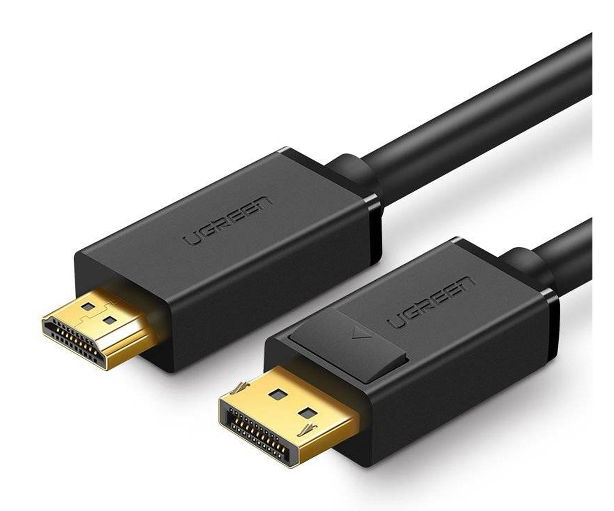 UGREEN Kabel DisplayPort - HDMI DP101 FullHD 2m czarny