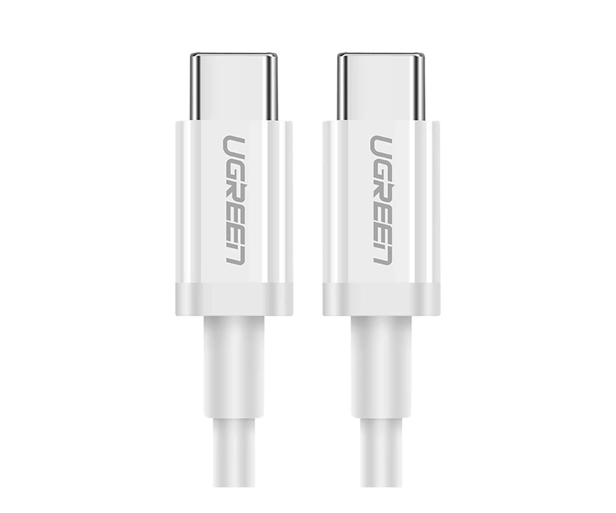 UGREEN Kabel USB-C do USB-C US264 60W 1.5m biały