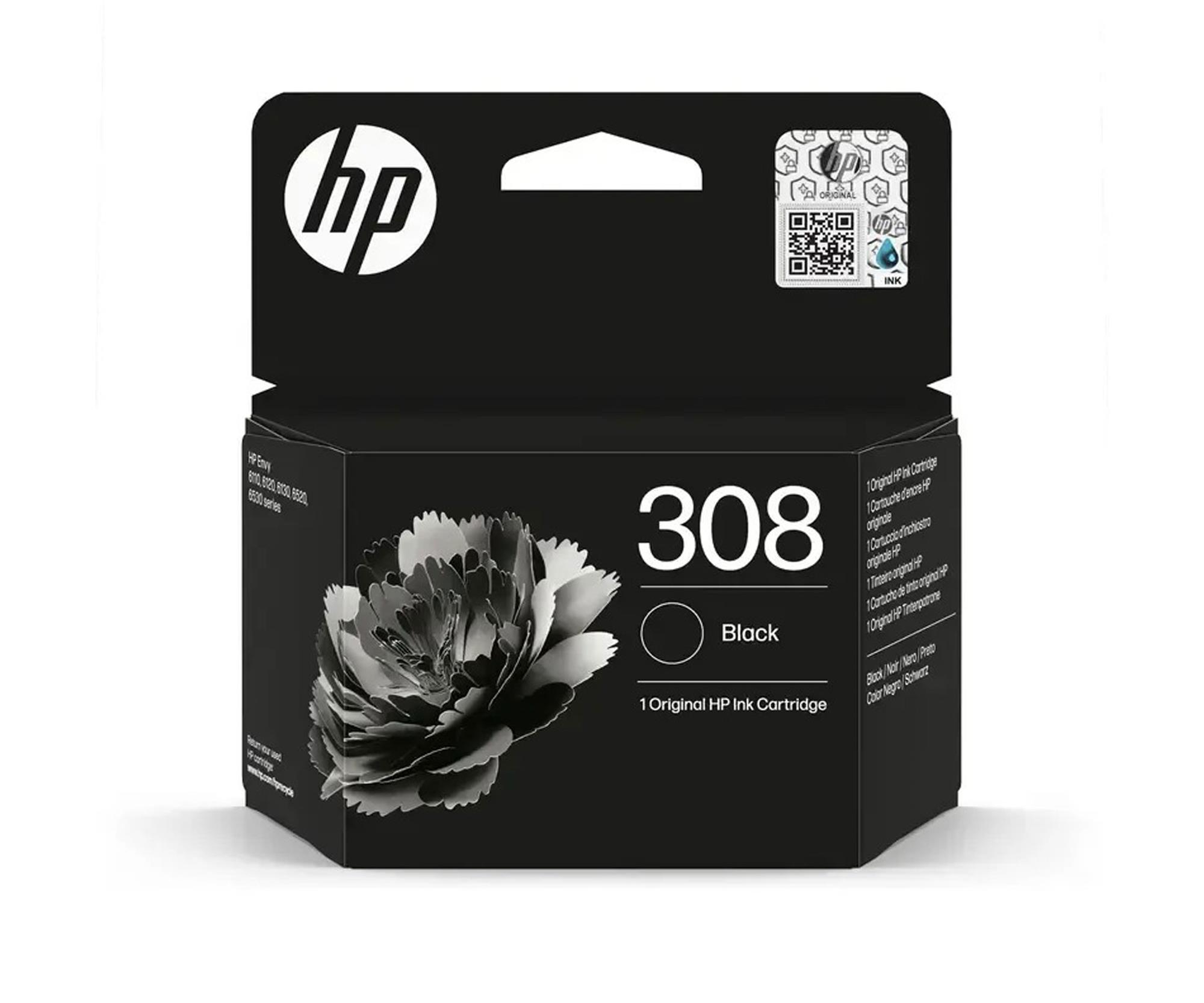 HP 308 black 160 str. Instant Ink