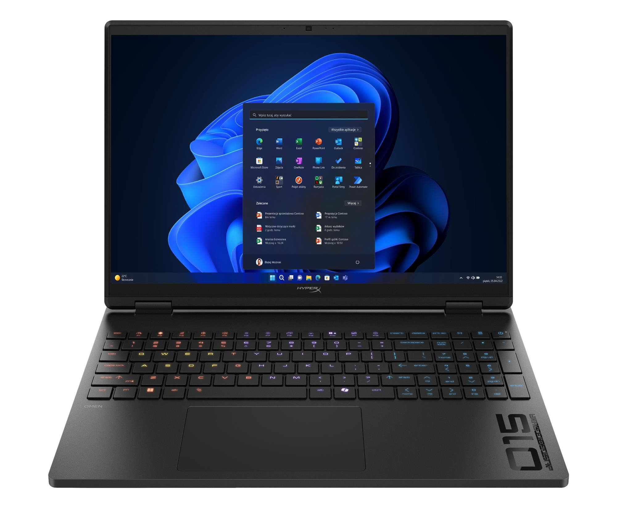 HyperX OMEN 15 Core i5-14500HX/16GB/512/Win11 RTX5050 180Hz