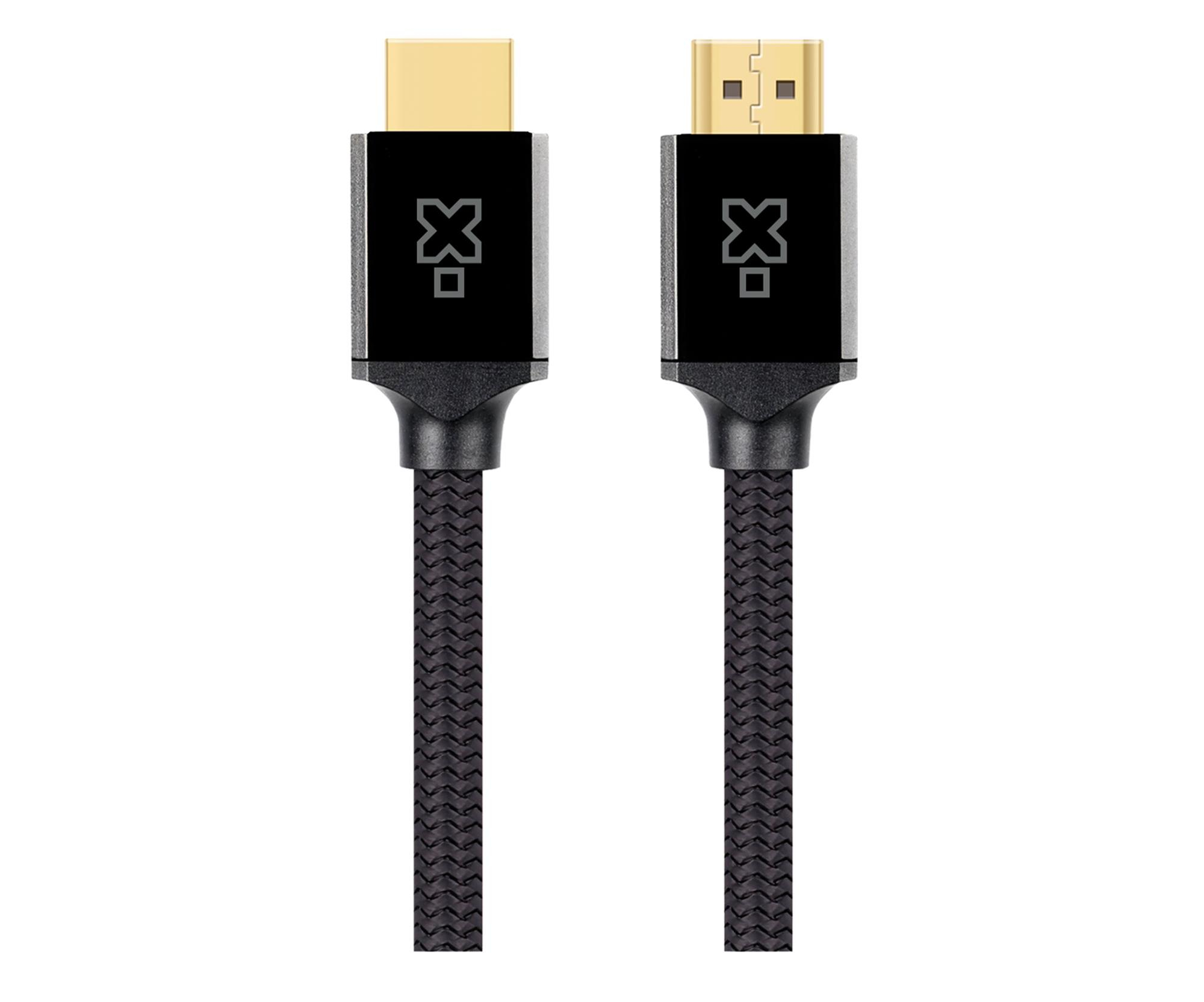 Silver Monkey X Kabel DisplayPort 2.0 Ultra w oplocie 1.5m czarny