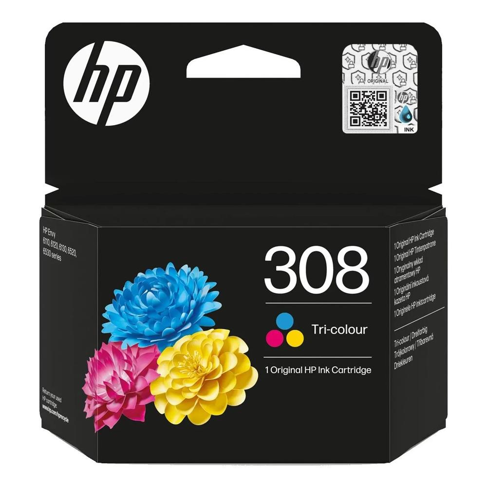Wkład atramentowy HP 308 Kolorowy Instant Ink 7FP20UE