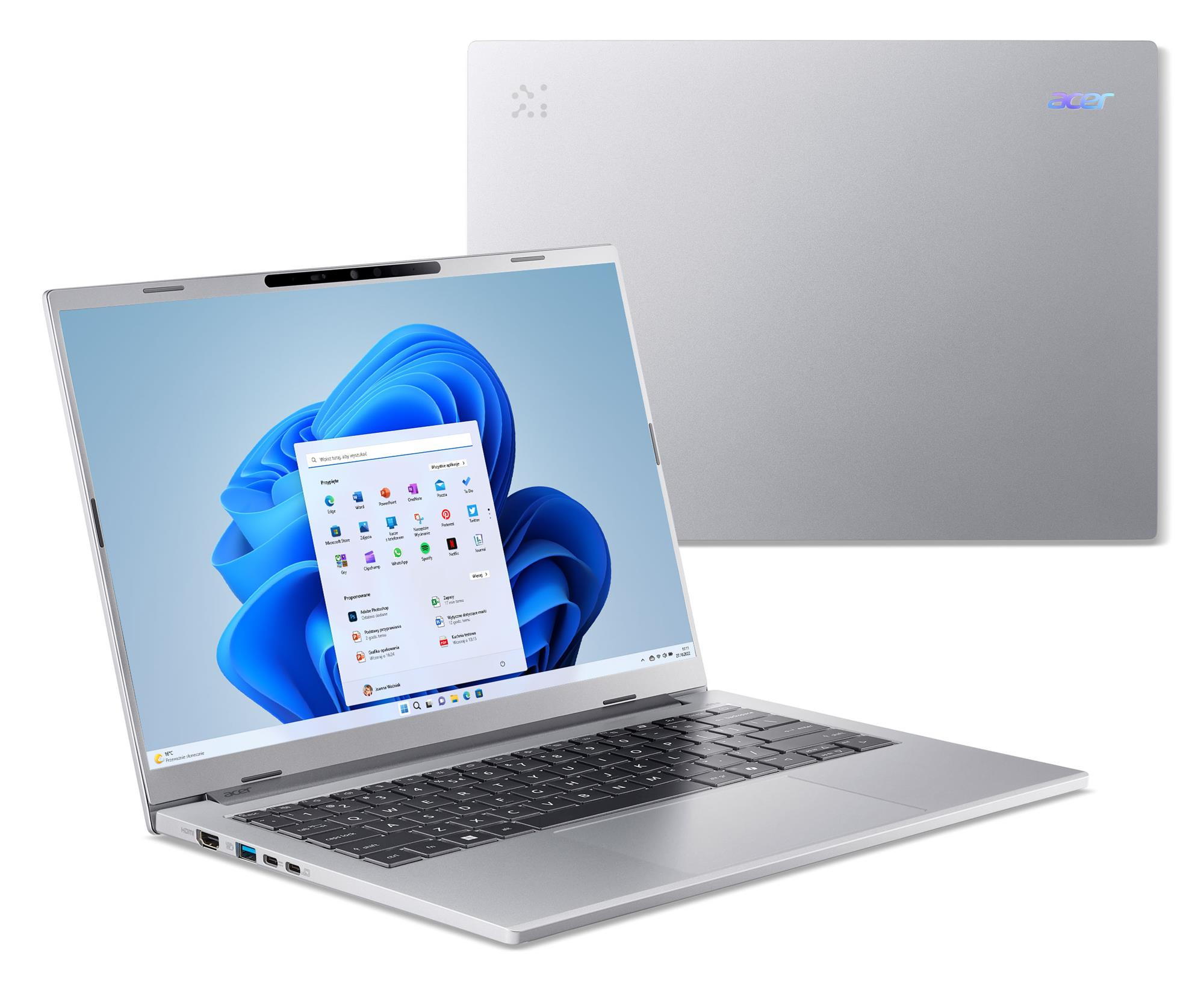 Acer Aspire 14 Ryzen AI 7-350/32GB/512/Win11 OLED