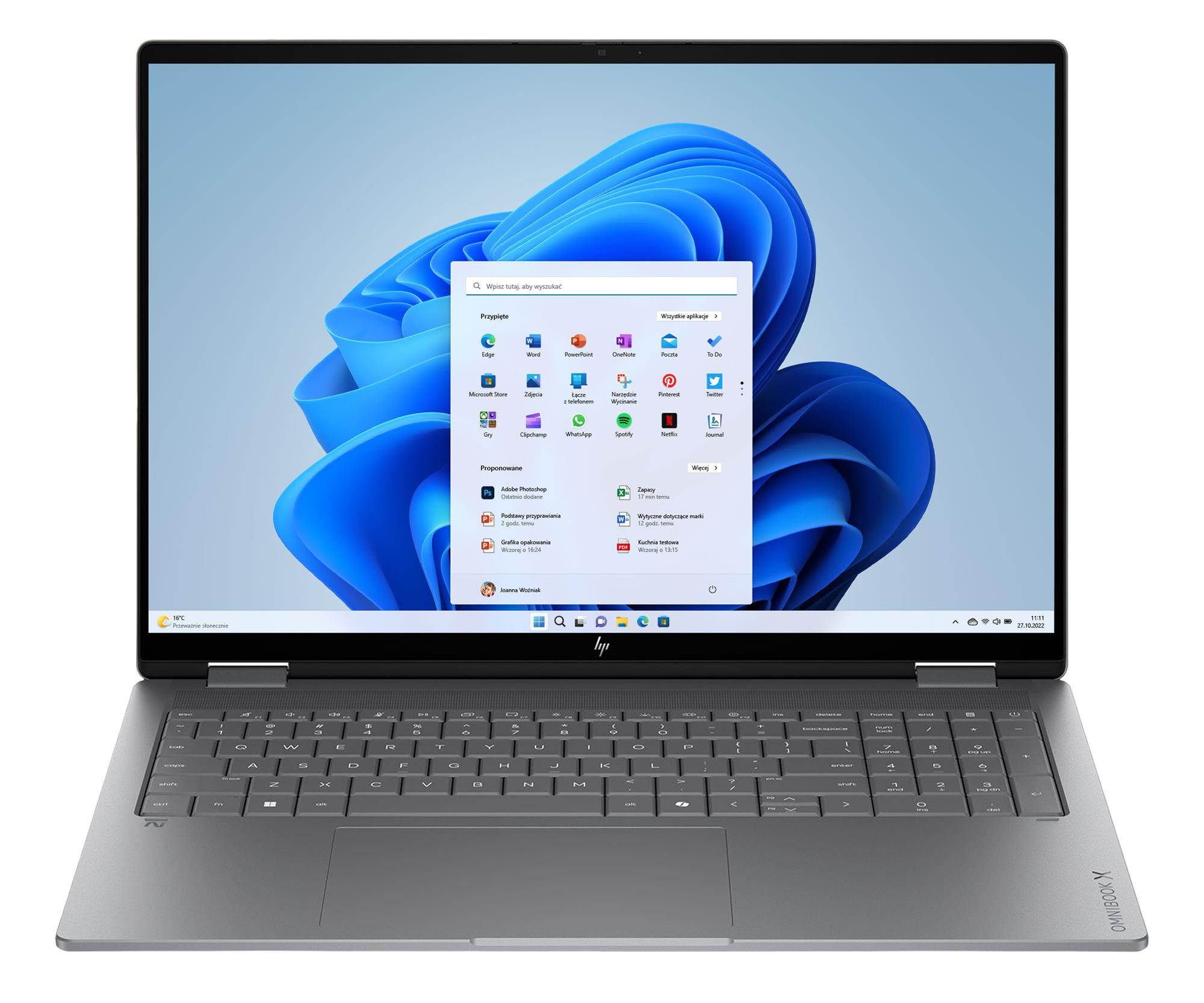 HP Omnibook X FLIP 16 Ryzen AI 9-465/32GB/1TB/Win11 Touch OLED