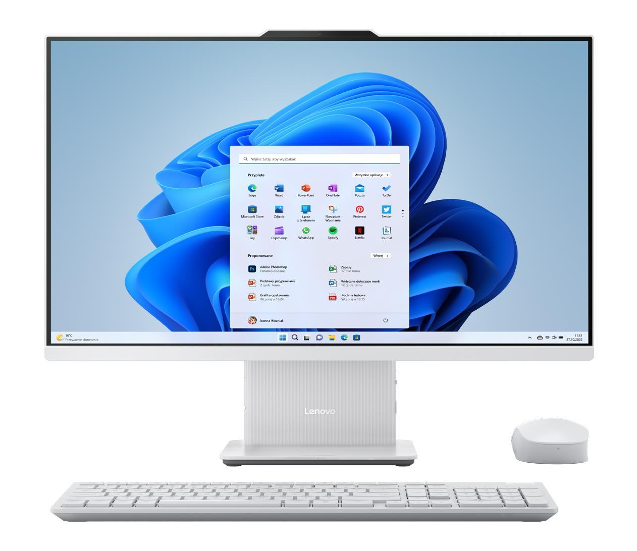 Lenovo IdeaCentre AIO 27 Ultra 7-256V/16GB/512/Win11 Biały