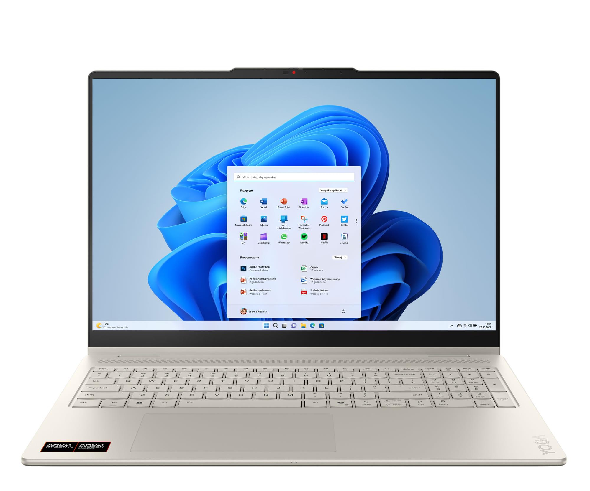 Lenovo Yoga 7-16 2-in-1 Ryzen AI 7-445/16GB/512/Win11 OLED Touch