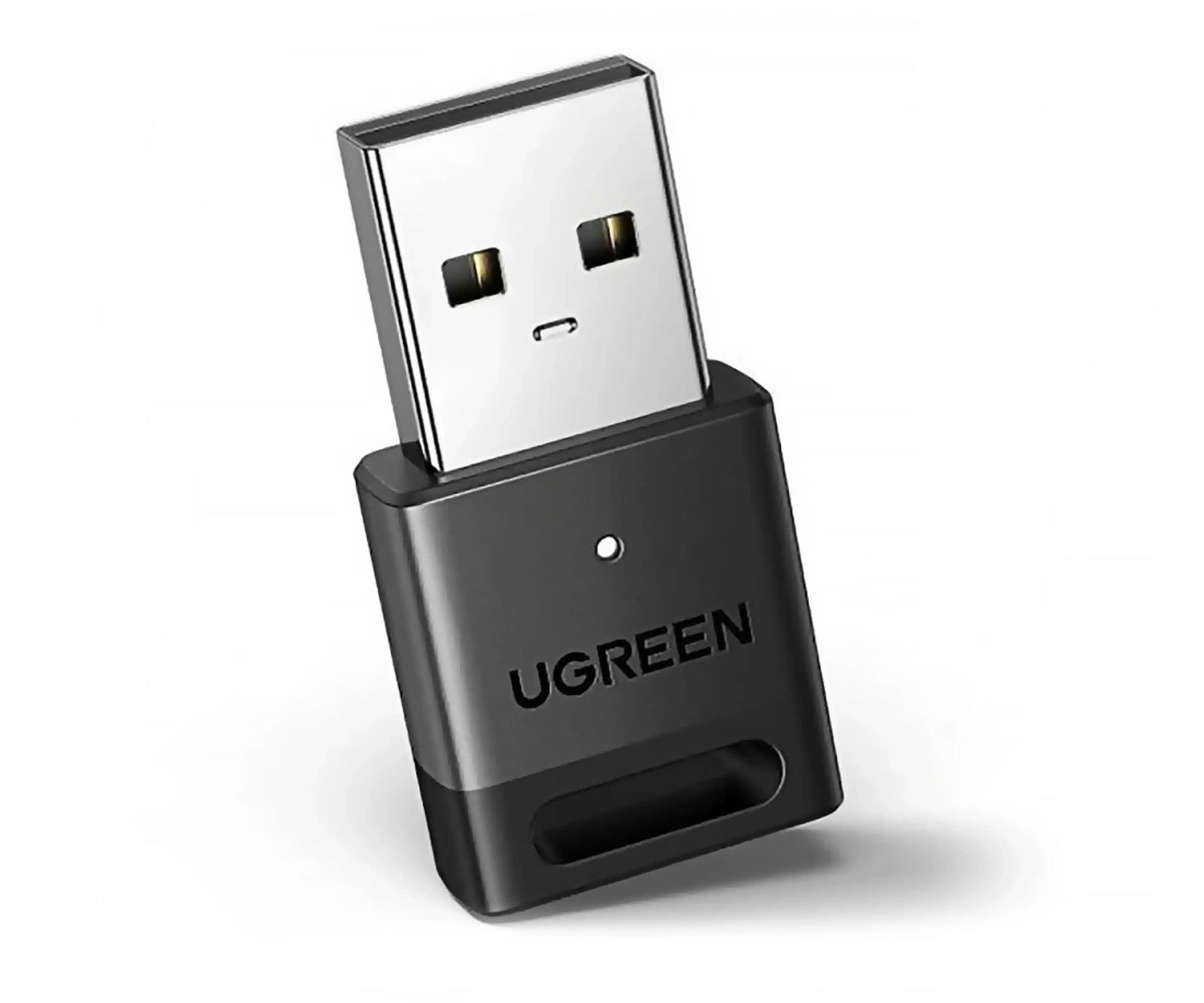 UGREEN Adapter Bluetooth 5.3 CM591 USB zasięg 20m czarny
