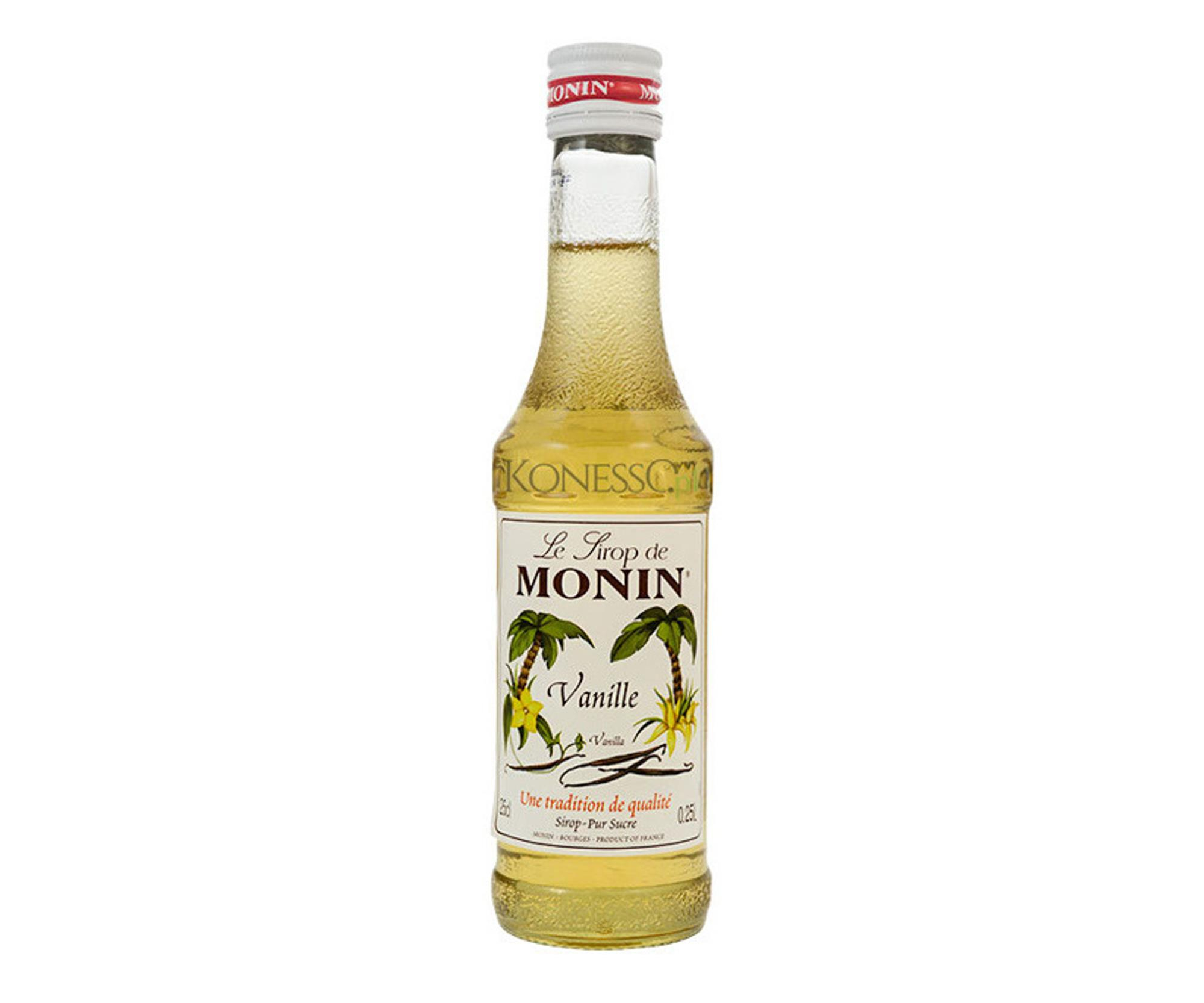 MONIN VANILLA - syrop waniliowy 0,25l