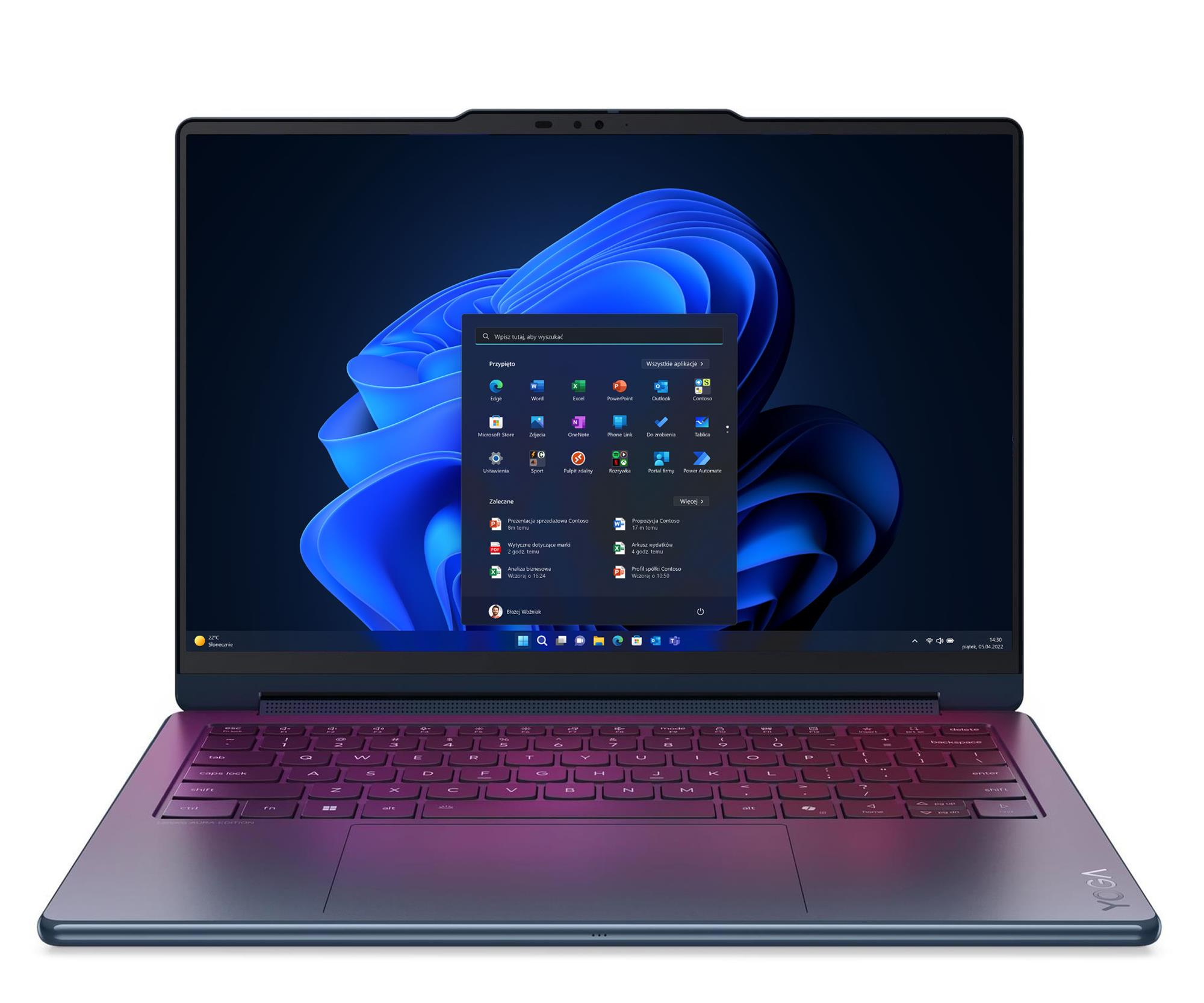 Lenovo Yoga 9-14 Ultra 7-355/32GB/512/Win11 OLED Touch