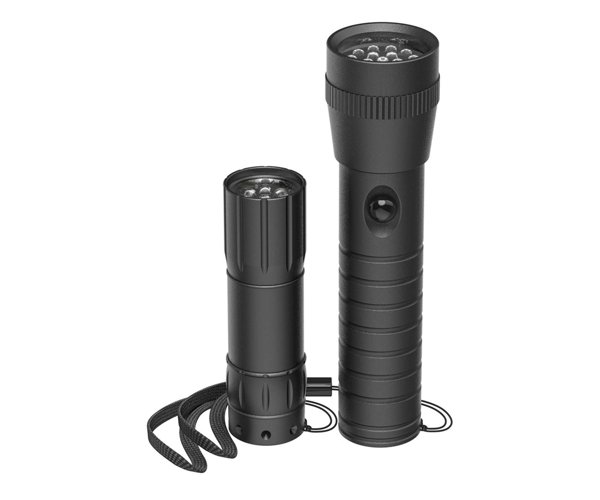 Hama Zestaw dwóch latarek led, 25lm, 60lm