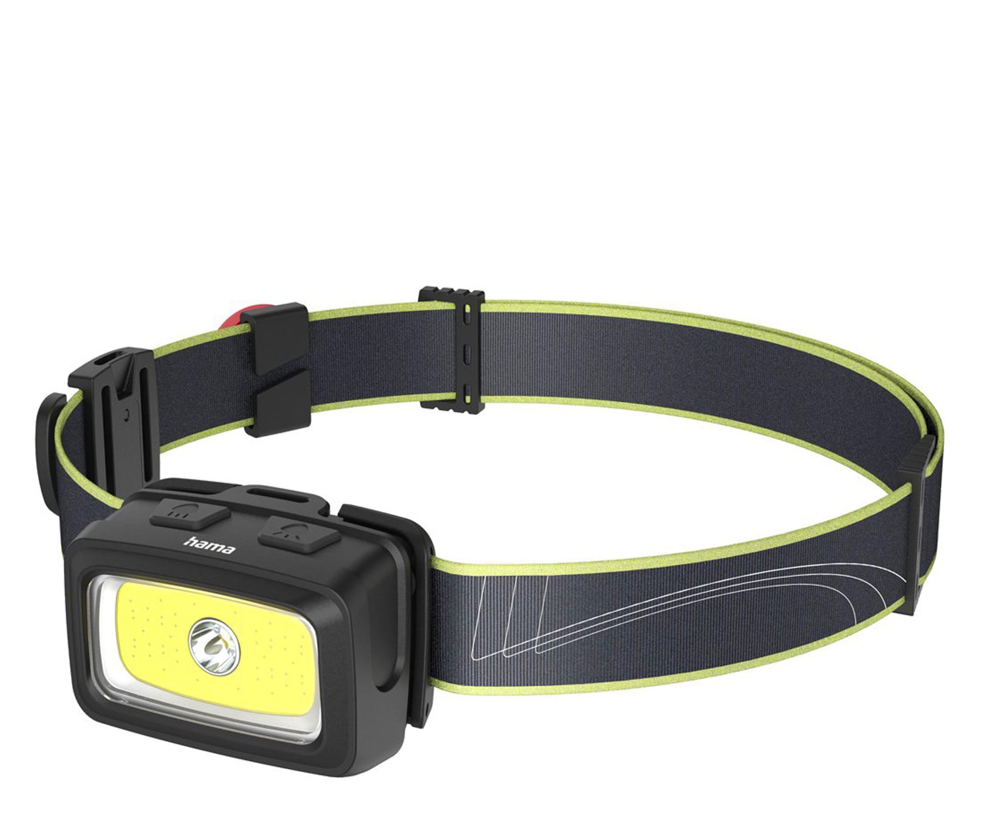 Hama Latarka czołowa led hl350, 350lm, 7 trybów świecenia