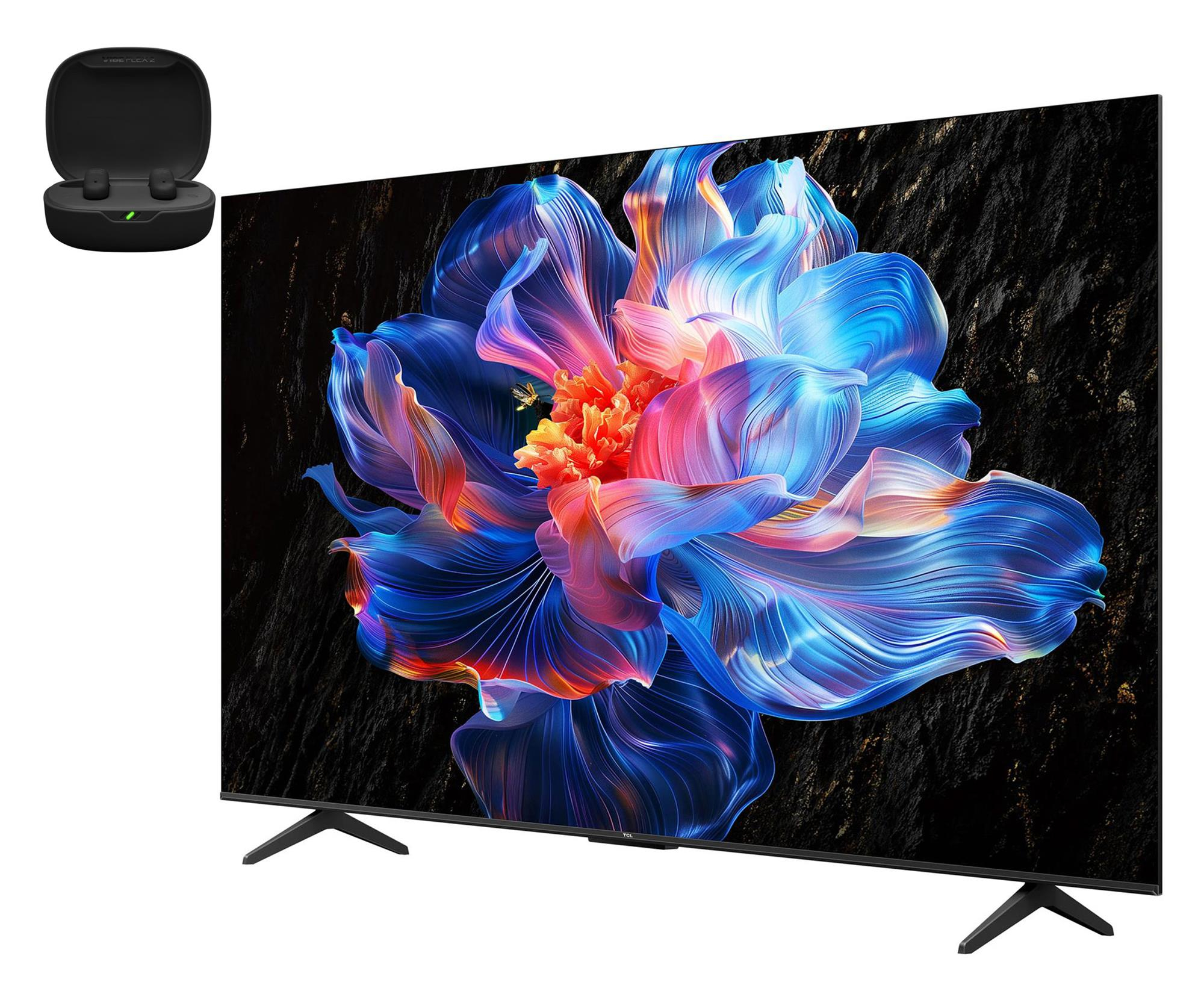 TCL 75V6C 75" LED 4K Google TV + Vibe Flex 2 Czarne