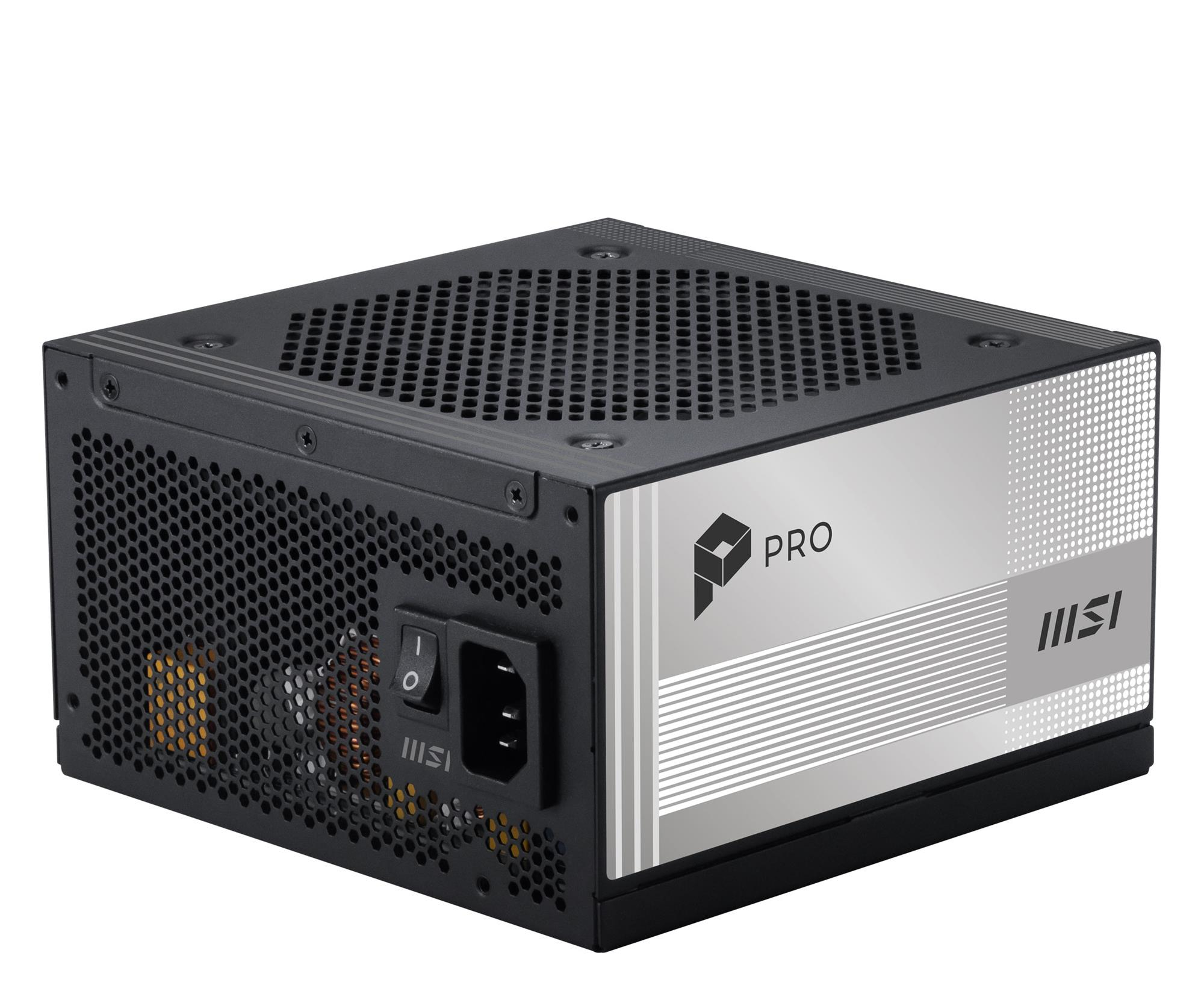 MSI PRO A1000PL PCIE5 1000W 80 Plus Platinum ATX 3.1