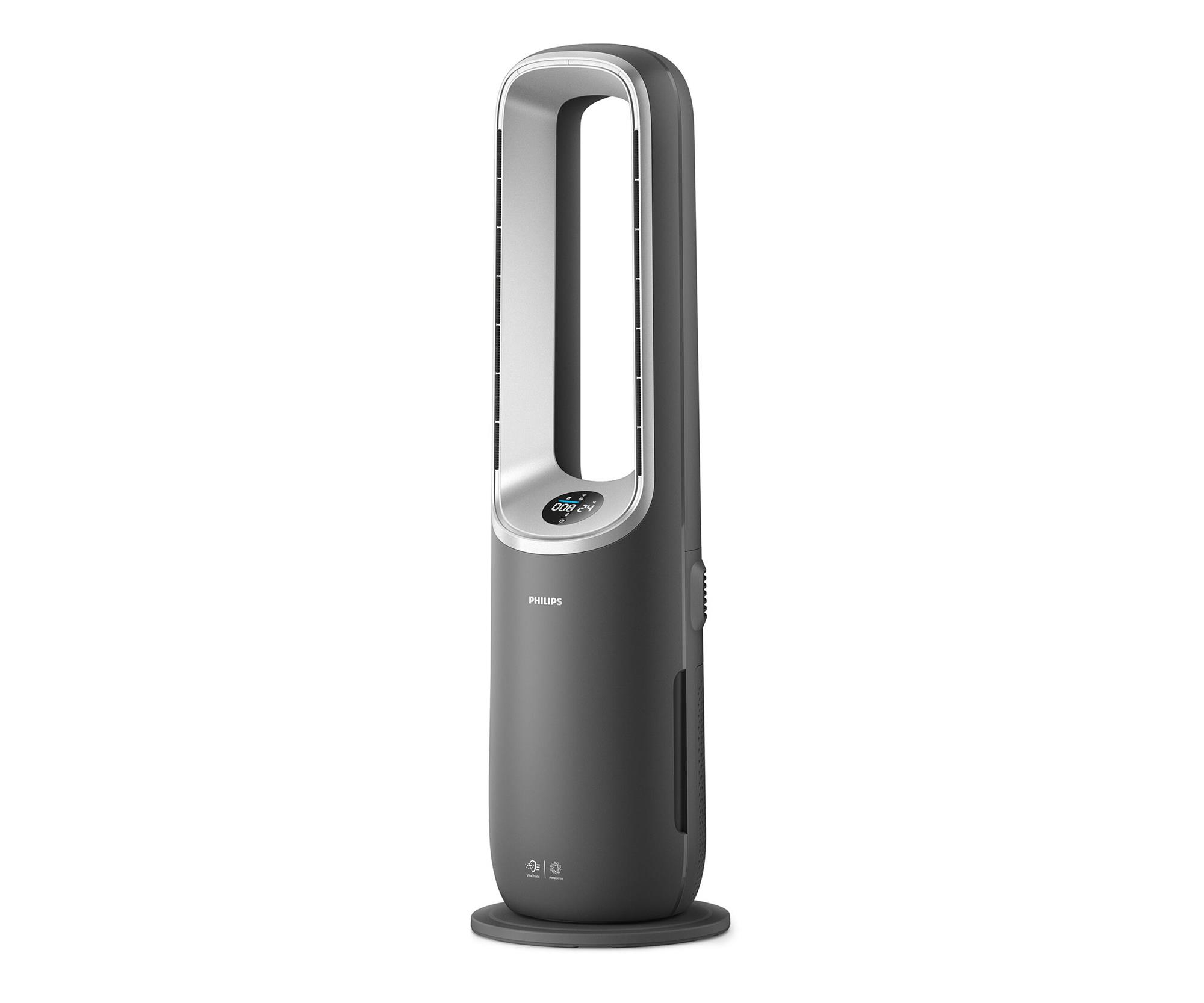 Philips AMF870/15 Wentylator z oczyszczaczem i grzejnikiem, srebrny