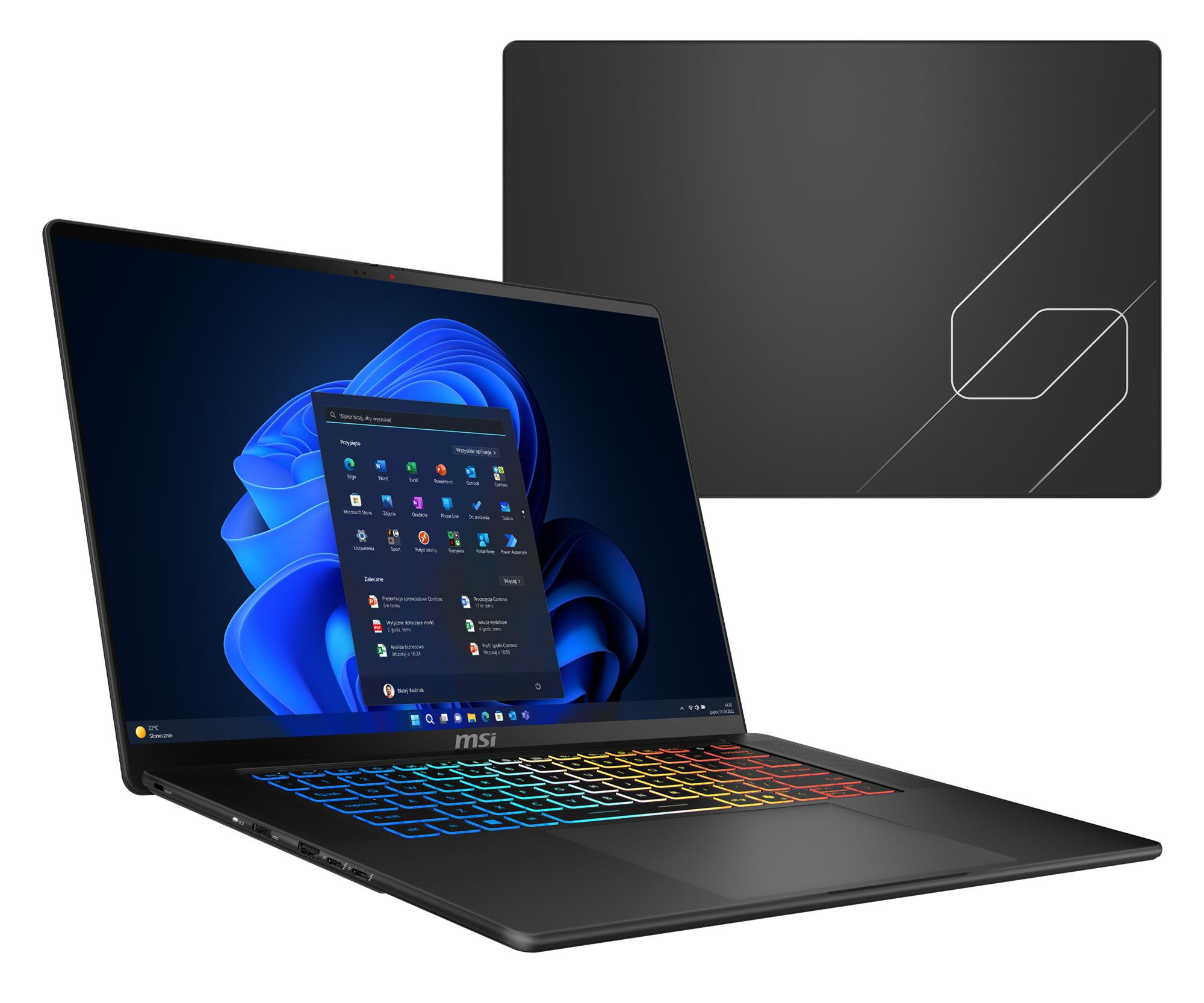 MSI Stealth 16 AI+ Ultra 9-386H/16GB/1TB/Win11P RTX5070 OLED