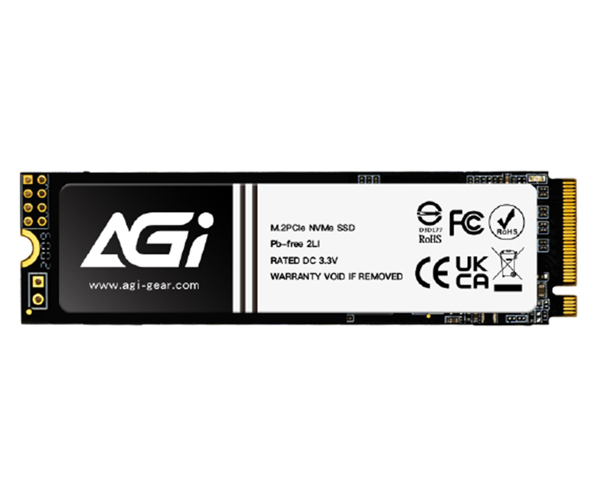 AGi 512GB M.2 PCIe Gen3 NVMe AI298