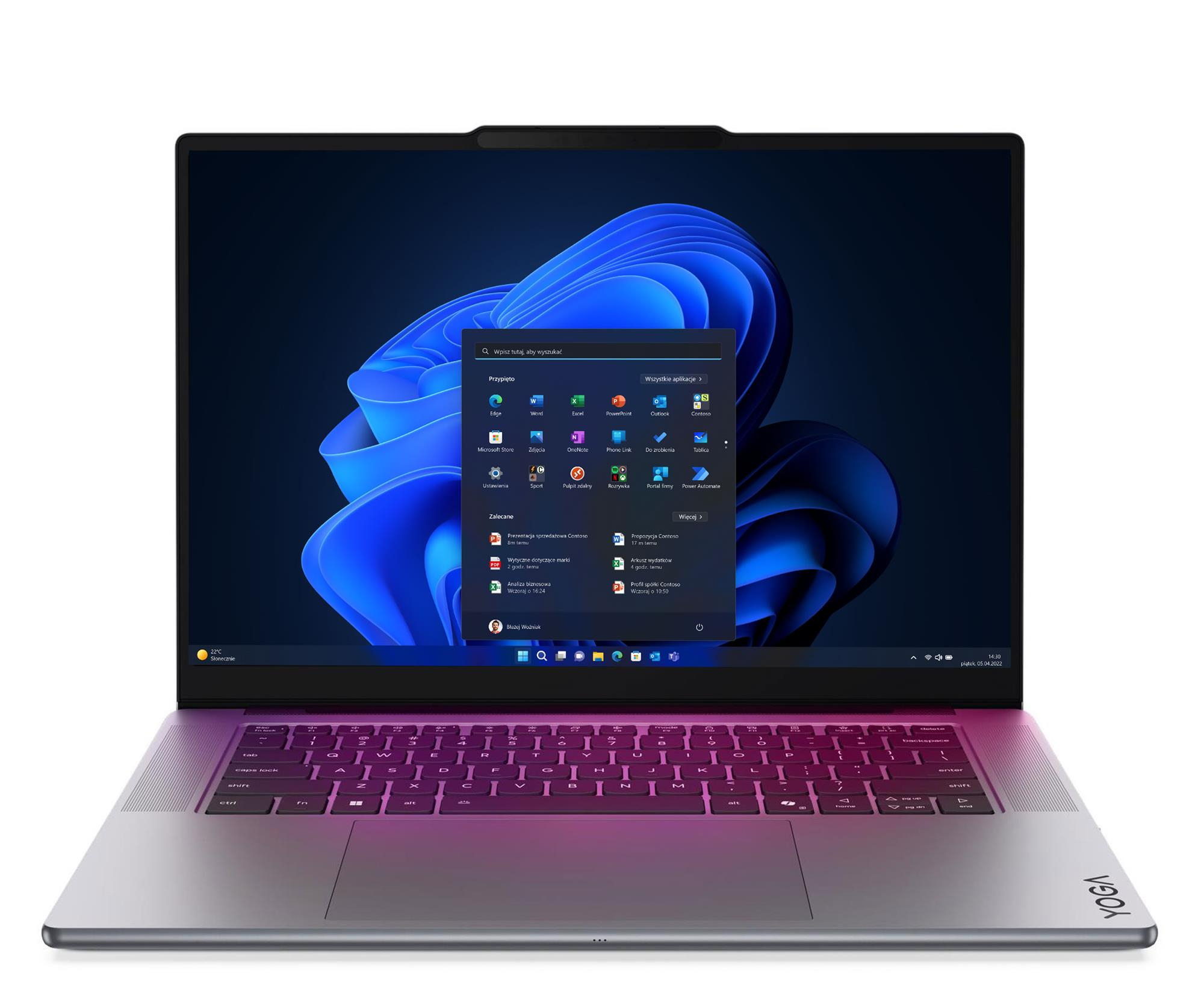 Lenovo Yoga Pro 7-15 Ultra 7-356H/32GB/1TB/Win11P OLED