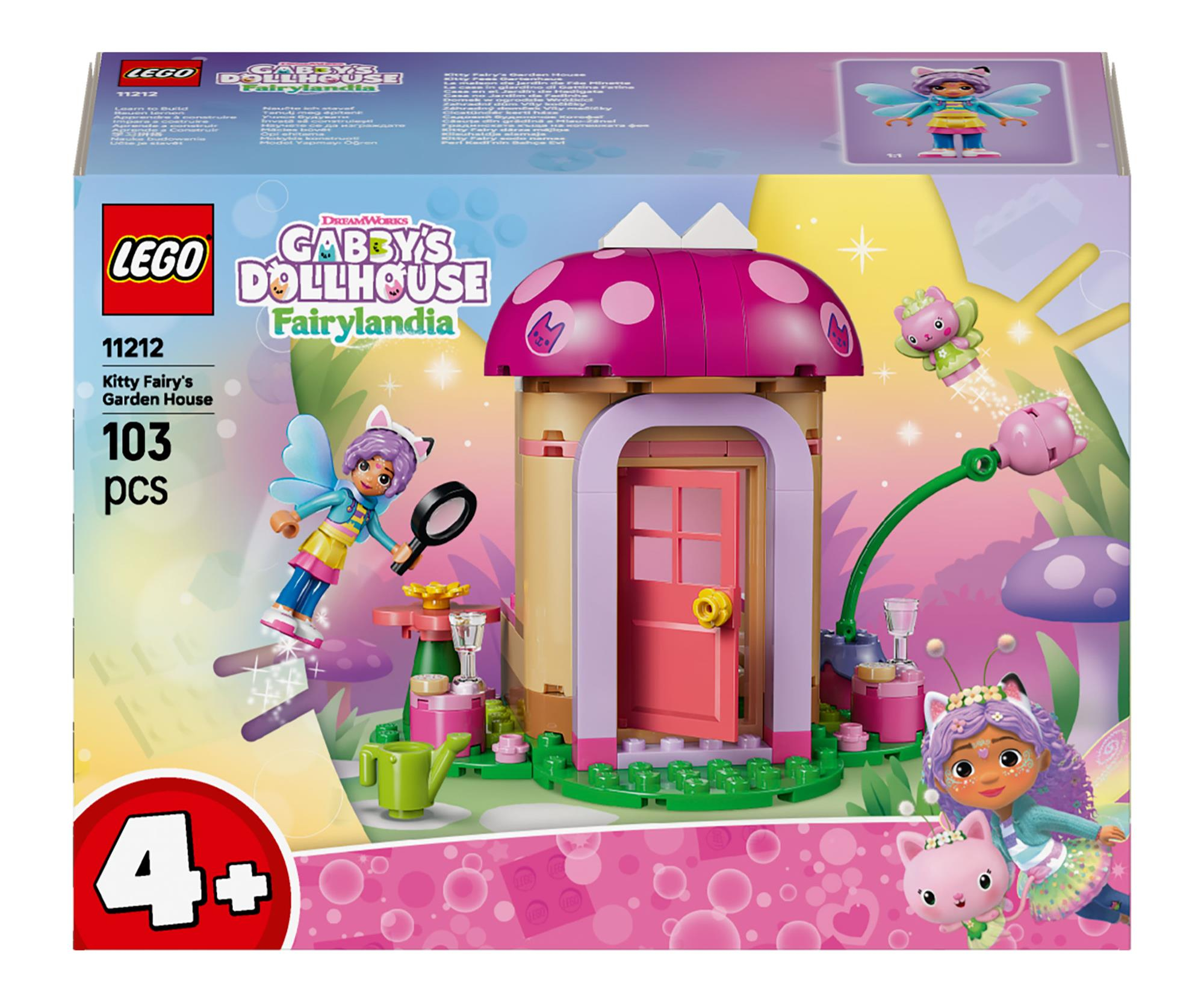 LEGO KOCI DOMEK GABI 11212 Domek w ogrodzie Wróżkici