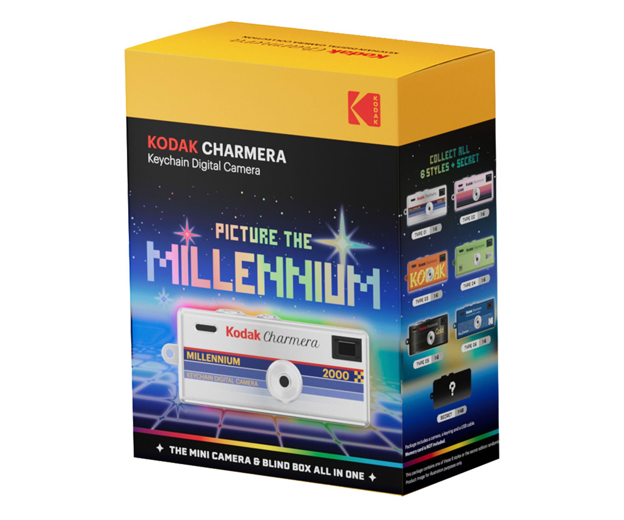 Kodak Charmera Millennium Keychain Digital Camera Blind Box
