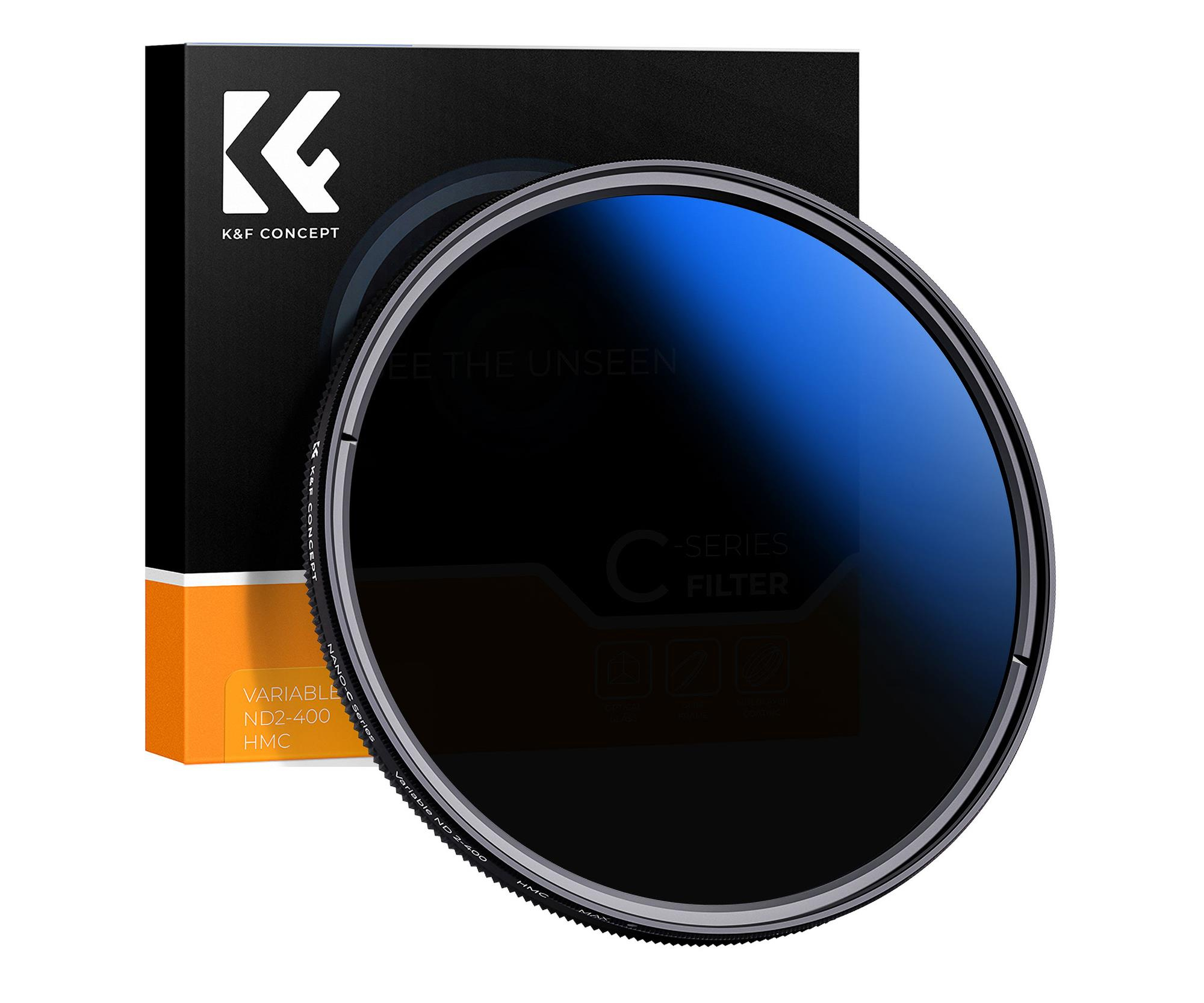 K&F Concept Nano-C HMC Fader ND2-400 - 77 mm