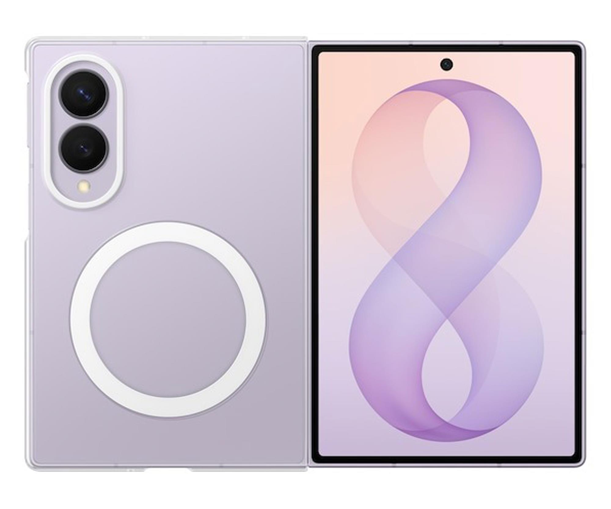 Samsung Clear Magnet do Fold 8 przezroczysty