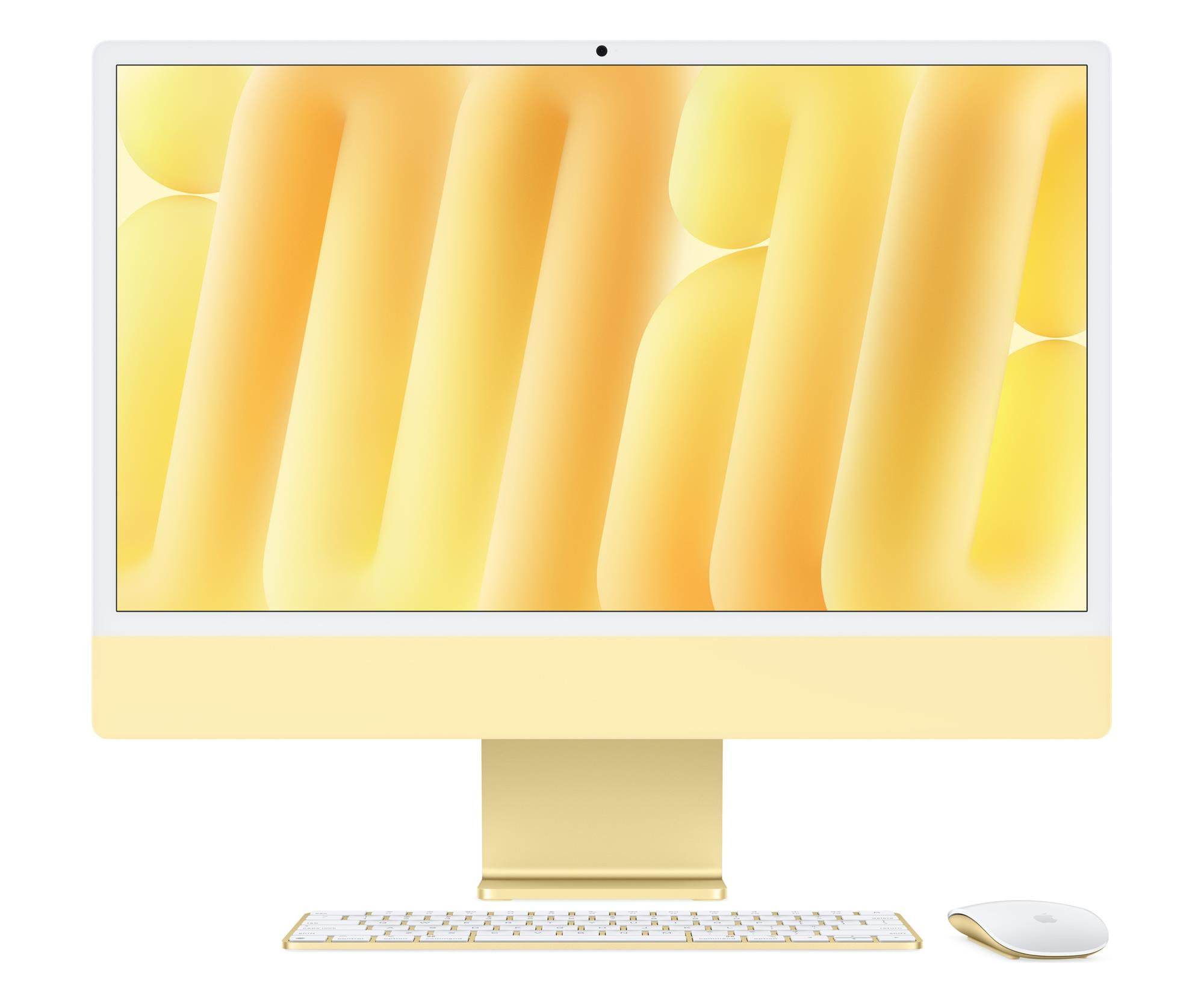 Apple iMac 24 M4/24GB/1TB/MacOS Retina 4,5K Zółty 8R GPU