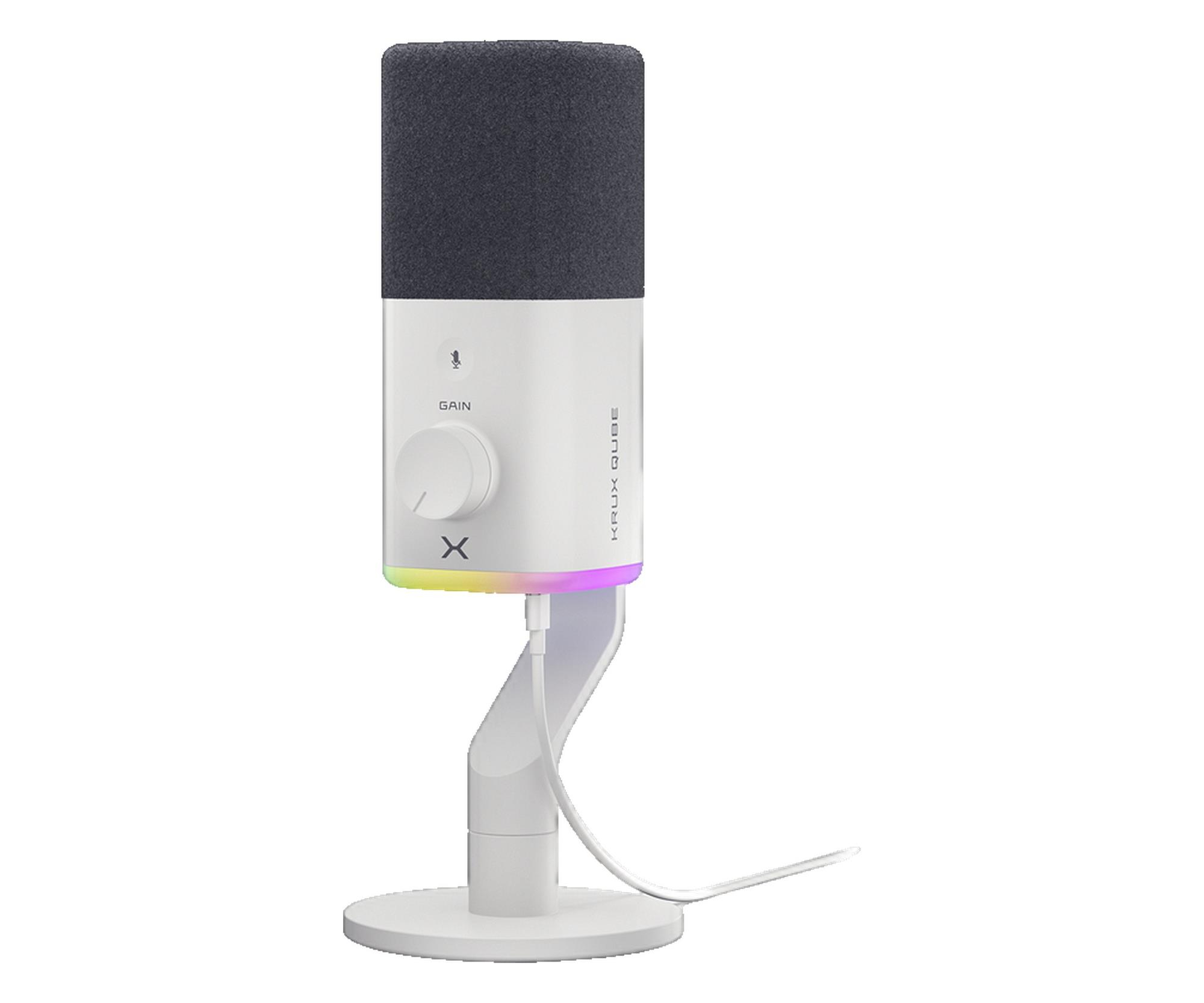 KRUX Qube XLR/USB White