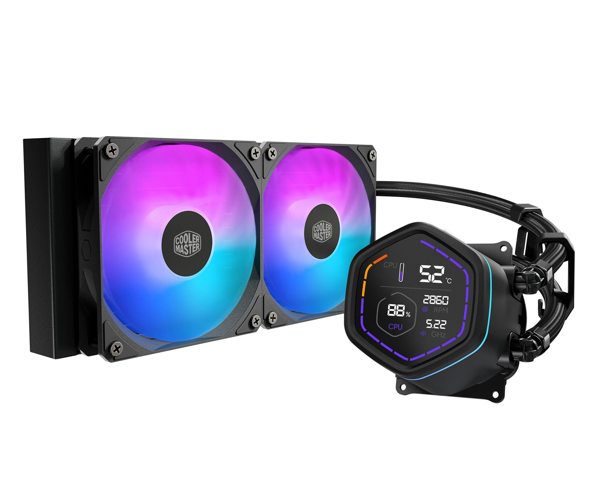 Cooler Master MasterLiquid Core Nex Digital 240 2x120mm