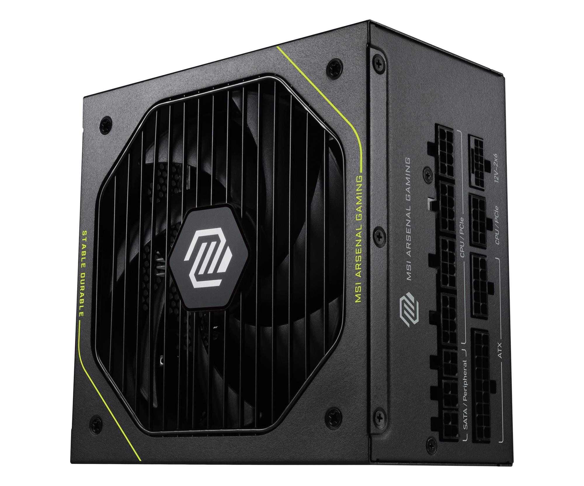 MSI MAG A1000PLS PCIE5 1000W 80 Plus Platinum