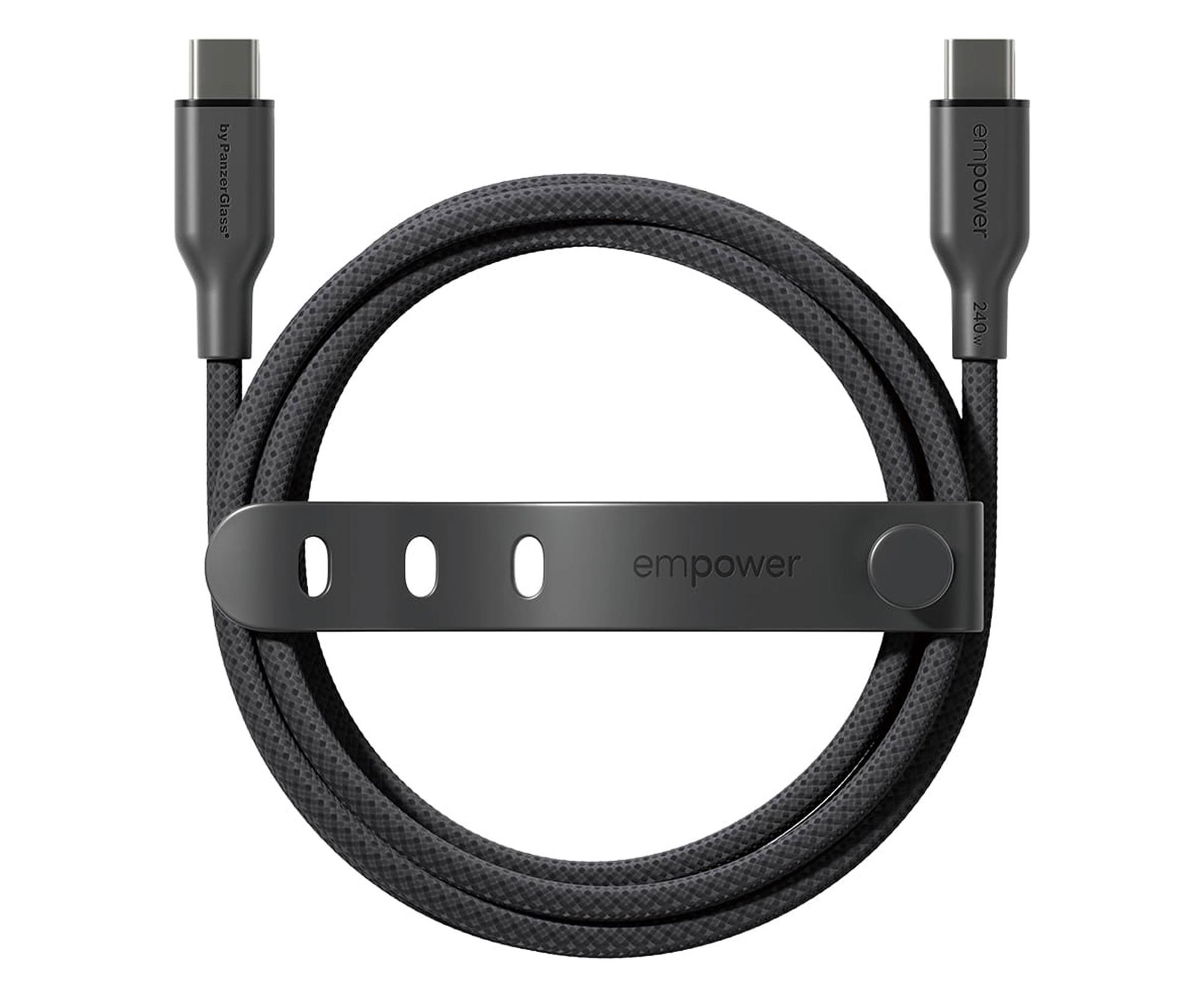 PanzerGlass empower Racing 240W USB-C 2m Space Black