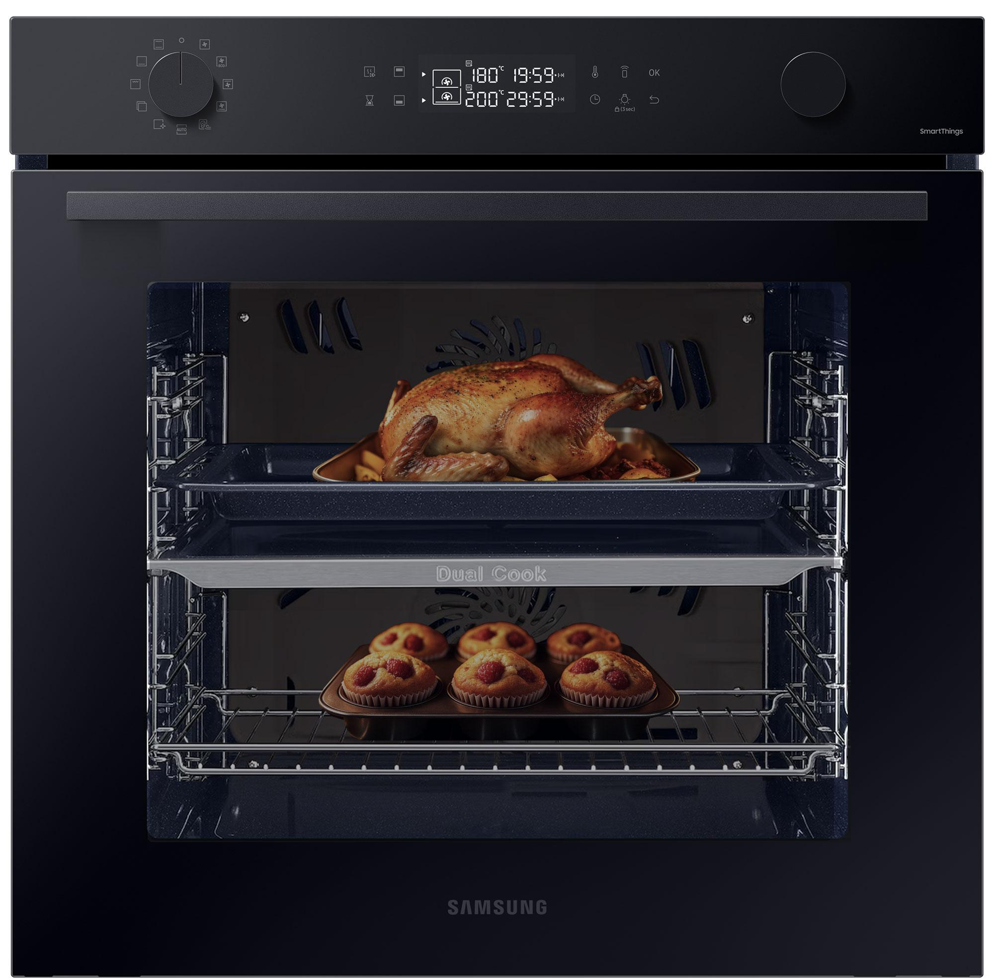 Samsung NV7B44205AK U2 Dual Cook Elektryczny WiFi kataliza Czarny A+