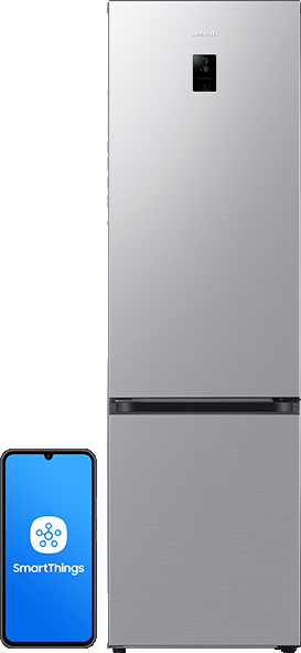 Samsung RB38C675DSA EF AI No Frost 203cm Srebrna Komora Zero AI 390L