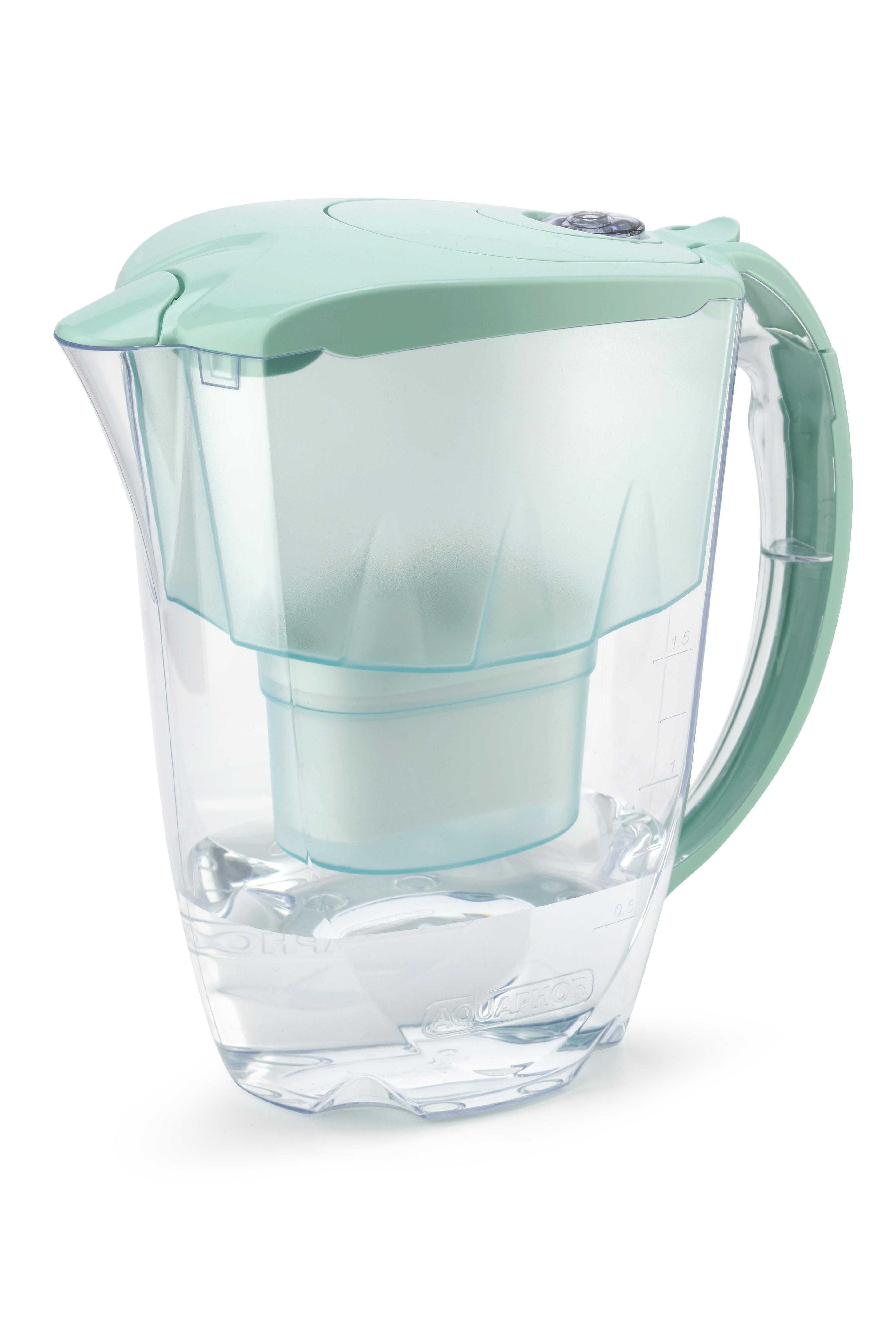 AQUAPHOR Dzbanek filtrujący Jasper 2,8l (miętowy) + 2 wkłady Maxfor+