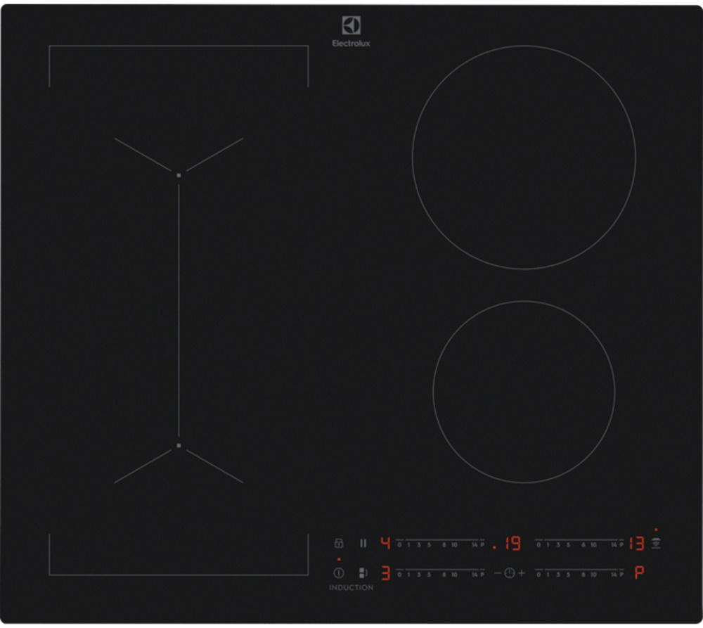 Electrolux EIV63443CT SaphirMatt SlimFit Hob2Hood Bridge Czarny mat