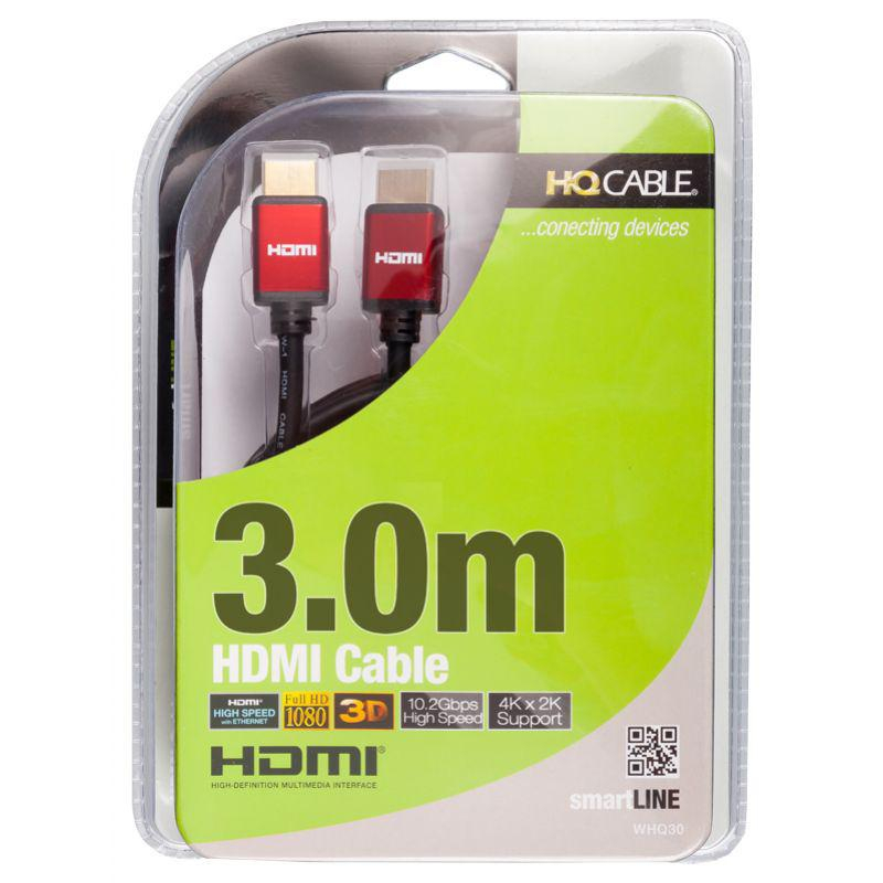 Arkas KABEL HDMI ARKAS WHQ-30 3 m 4K Ethernet #