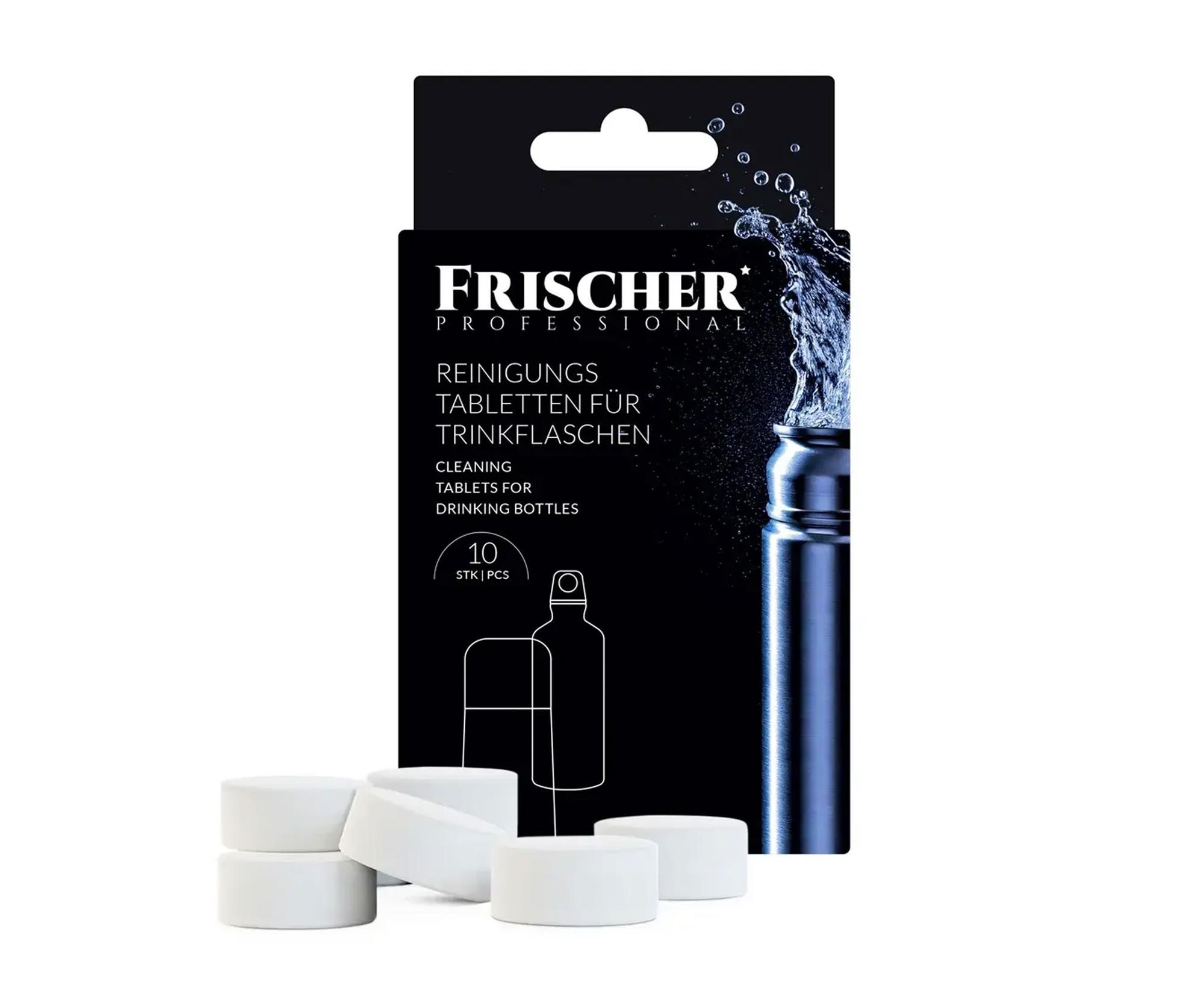 Frischer Professional Tabletki do czyszczenia butelek 10 szt.