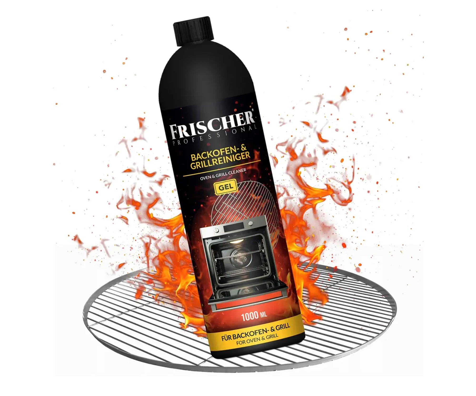 Frischer Professional Żel do piekarnika, grilla i przypaleń 1000 ml