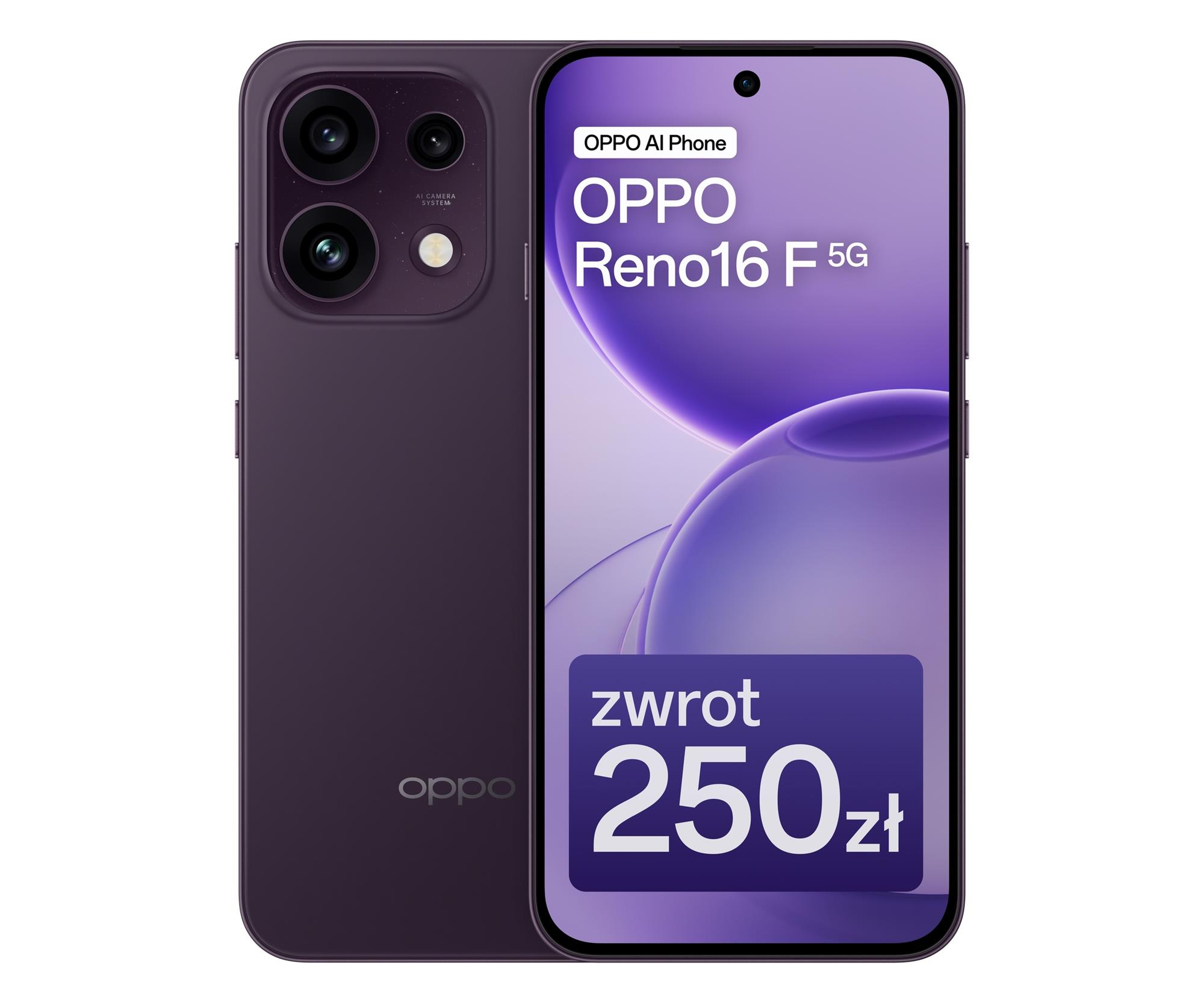 OPPO Reno16F 5G 8/256GB Dark Purple