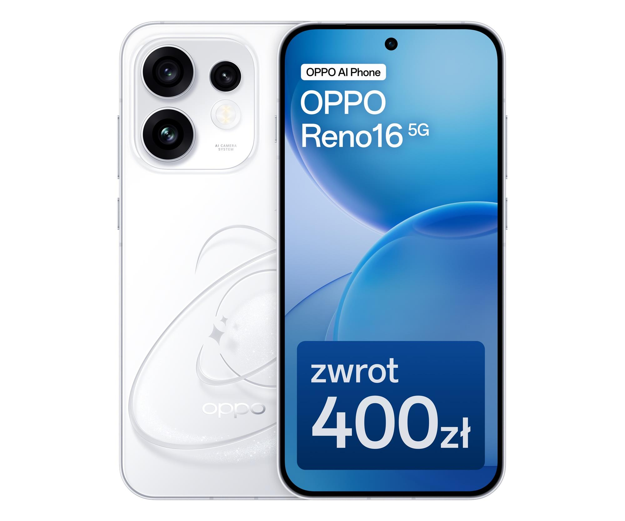 OPPO Reno16 5G 8/256GB White