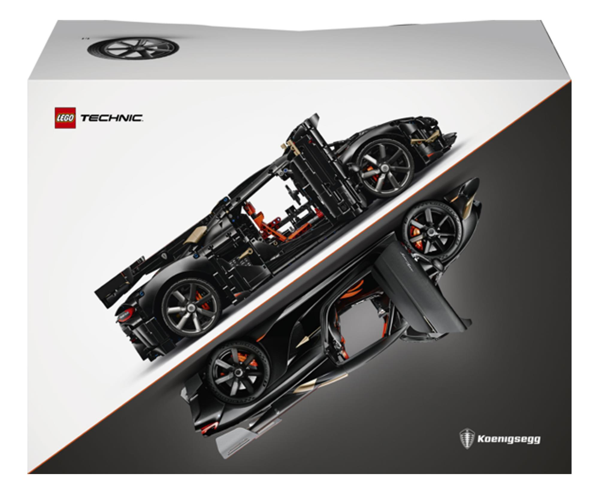 LEGO Technic 42232 Koenigsegg Sadair's Spear Megacar