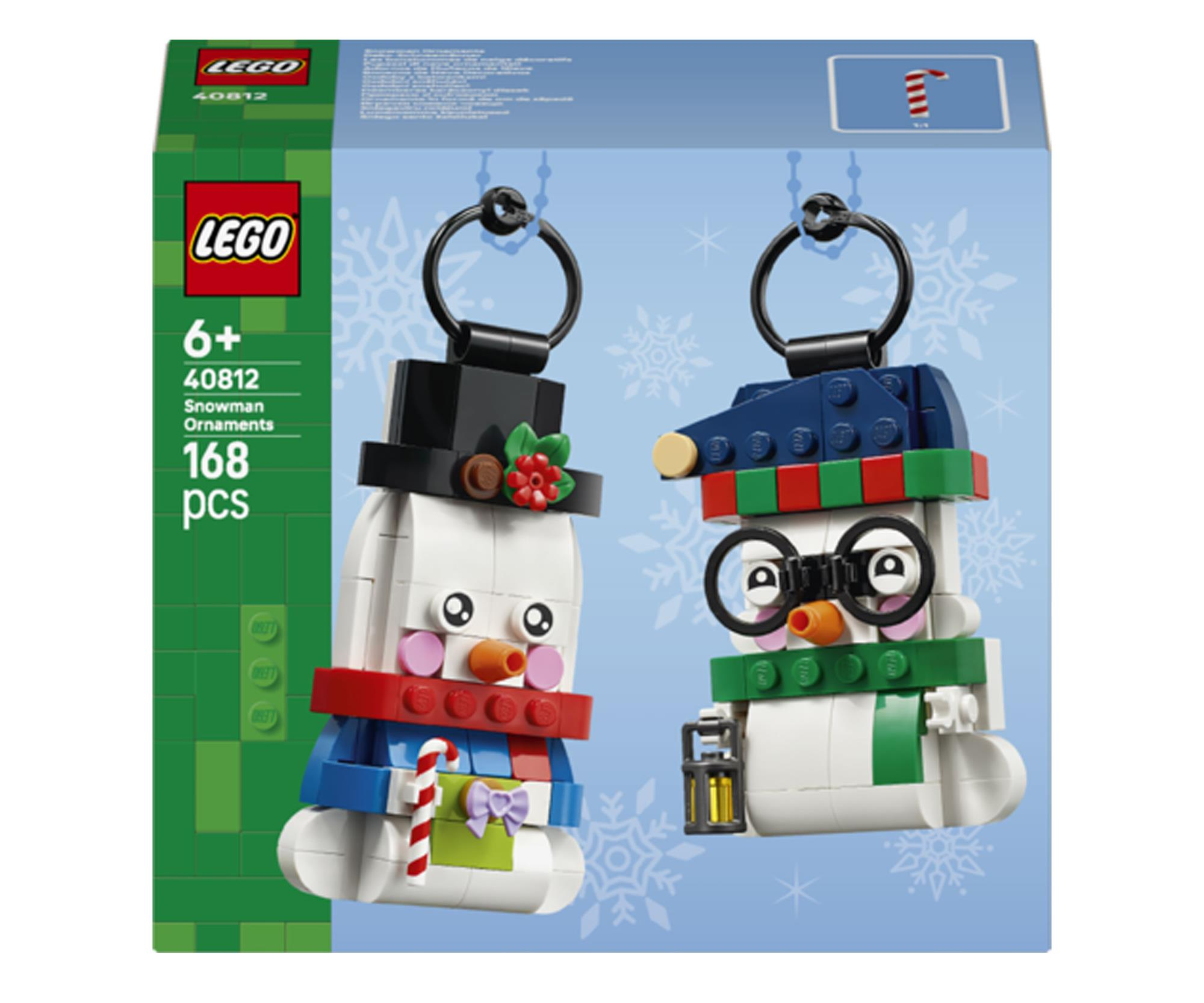 LEGO 40812 Ozdoby z bałwankami