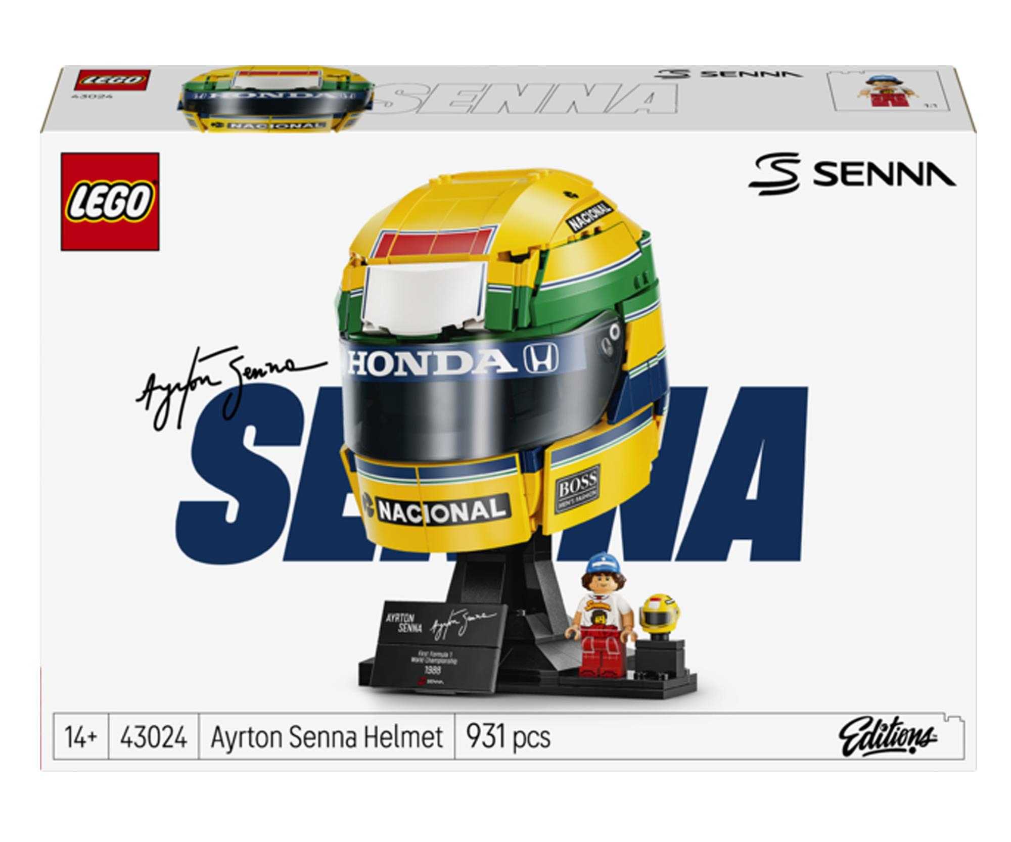 LEGO Editions 43024 Kask Ayrton Senna